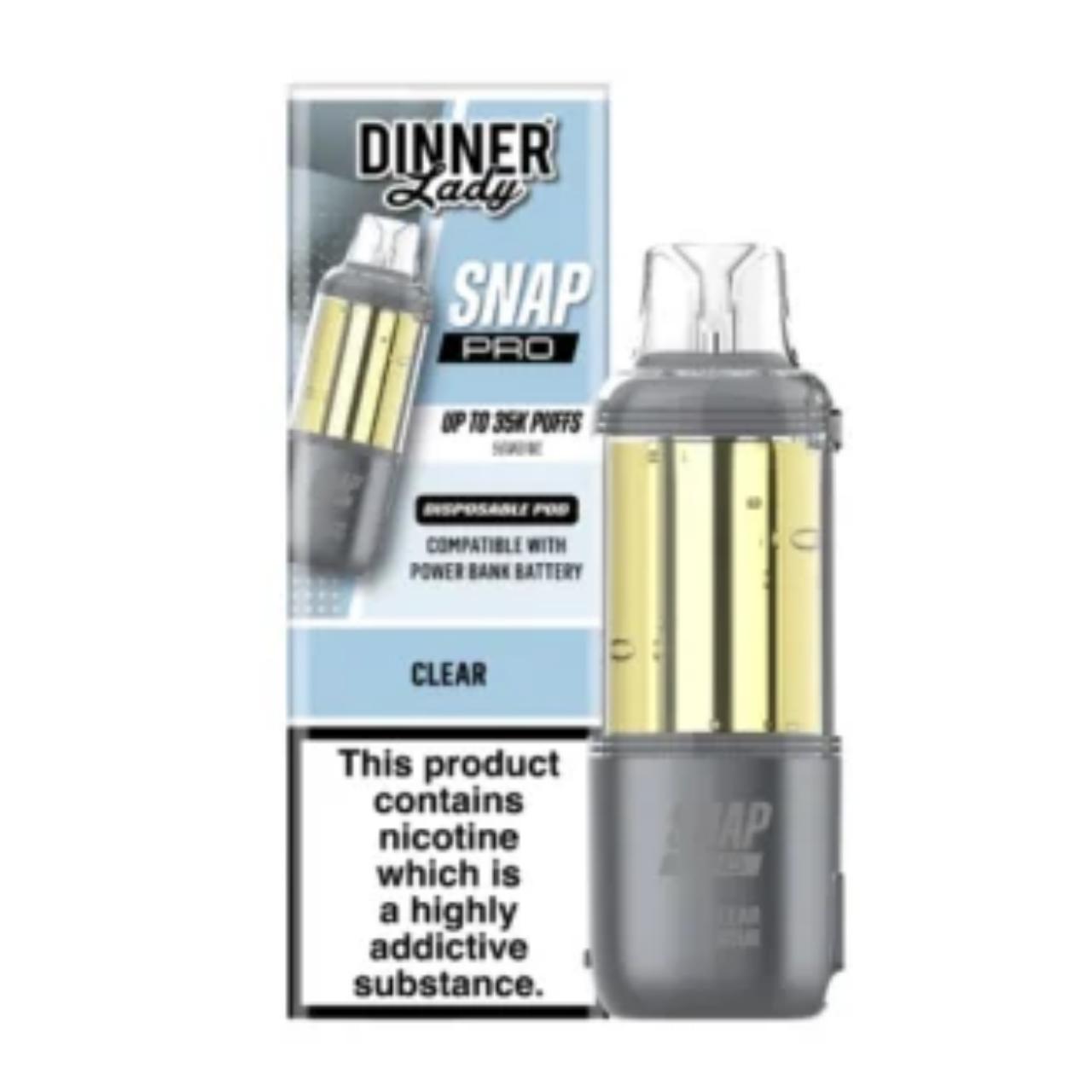 Dinner Lady Snap Pro 35K Replacement Pod Cartridge - 1PK Clear Dinner Lady Snap Pro 35K Replacement Pod Cartridge - 1PK Clear