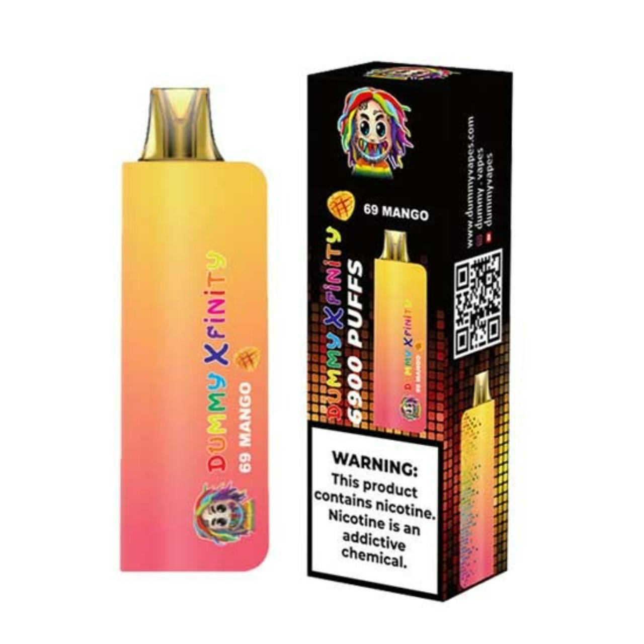 Dummy Xfinity 6900 Puff Disposable 69 Mango Dummy Xfinity 6900 Puff Disposable 69 Mango