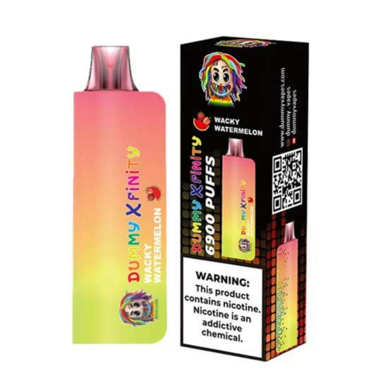Dummy Xfinity 6900 Puff Disposable Wacky Watermelon Dummy Xfinity 6900 Puff Disposable Wacky Watermelon