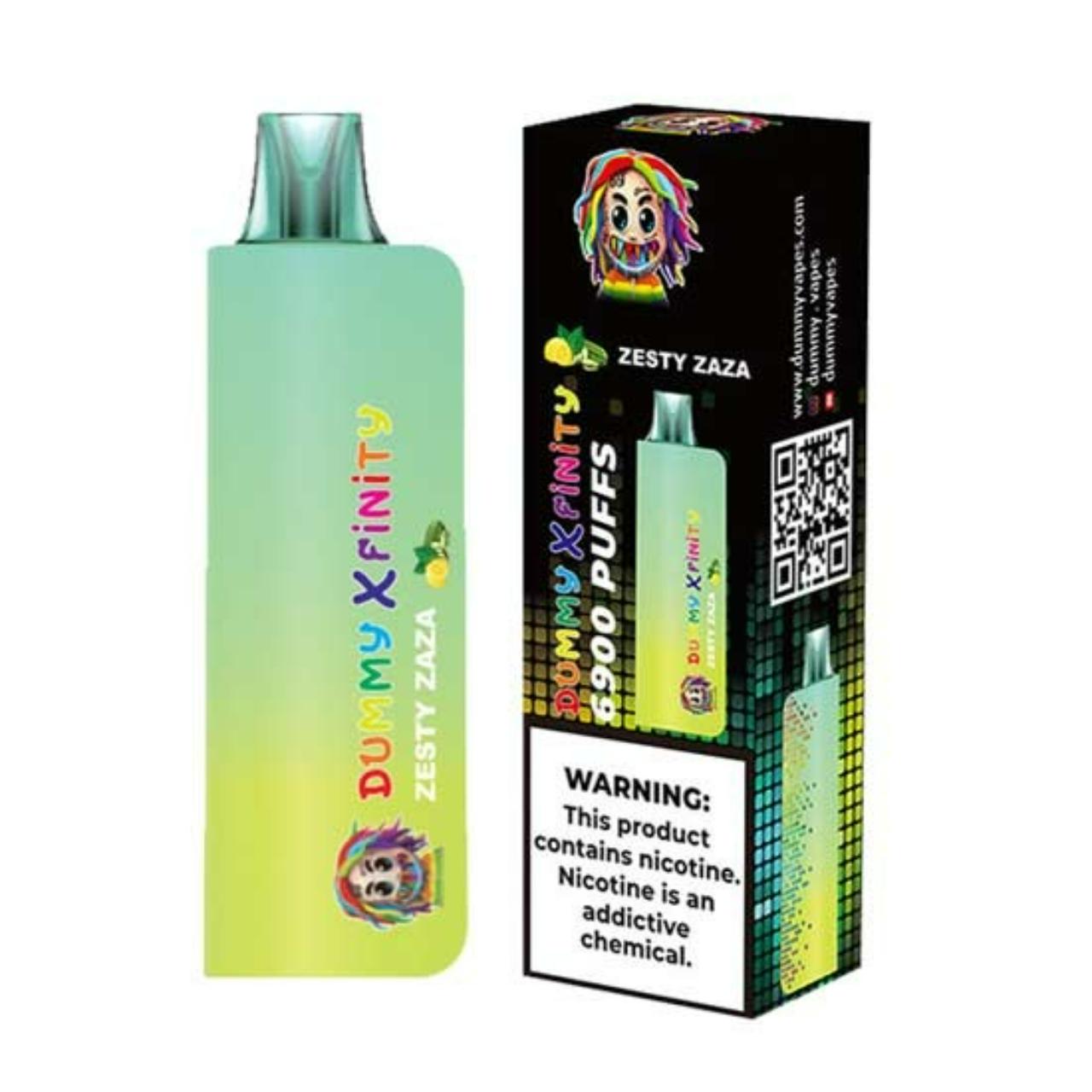 Dummy Xfinity 6900 Puff Disposable Zesty ZaZa Dummy Xfinity 6900 Puff Disposable Zesty ZaZa