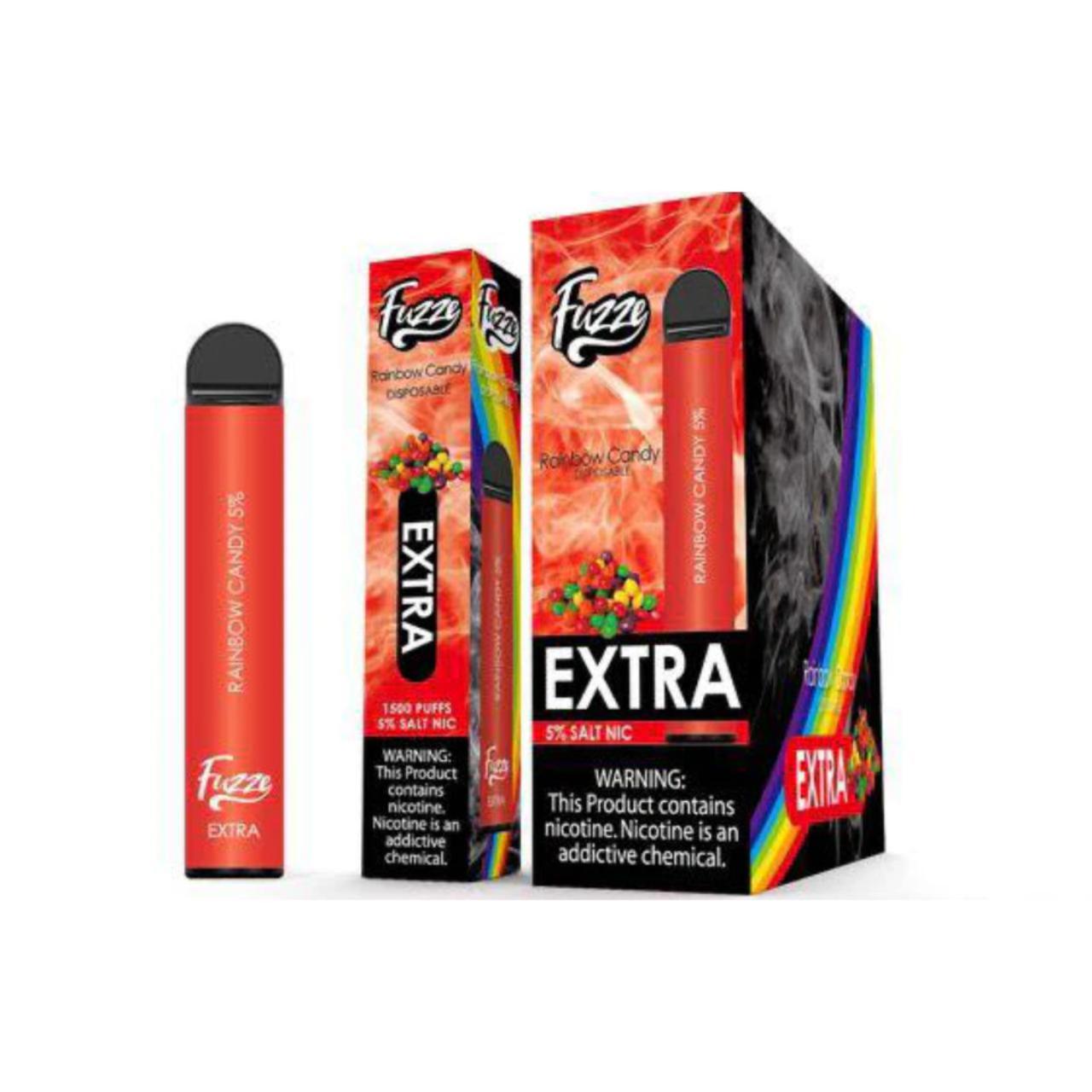 Fuzze Extra 1500 Puff Disposable Rainbow Candy Fuzze Extra 1500 Puff Disposable Rainbow Candy