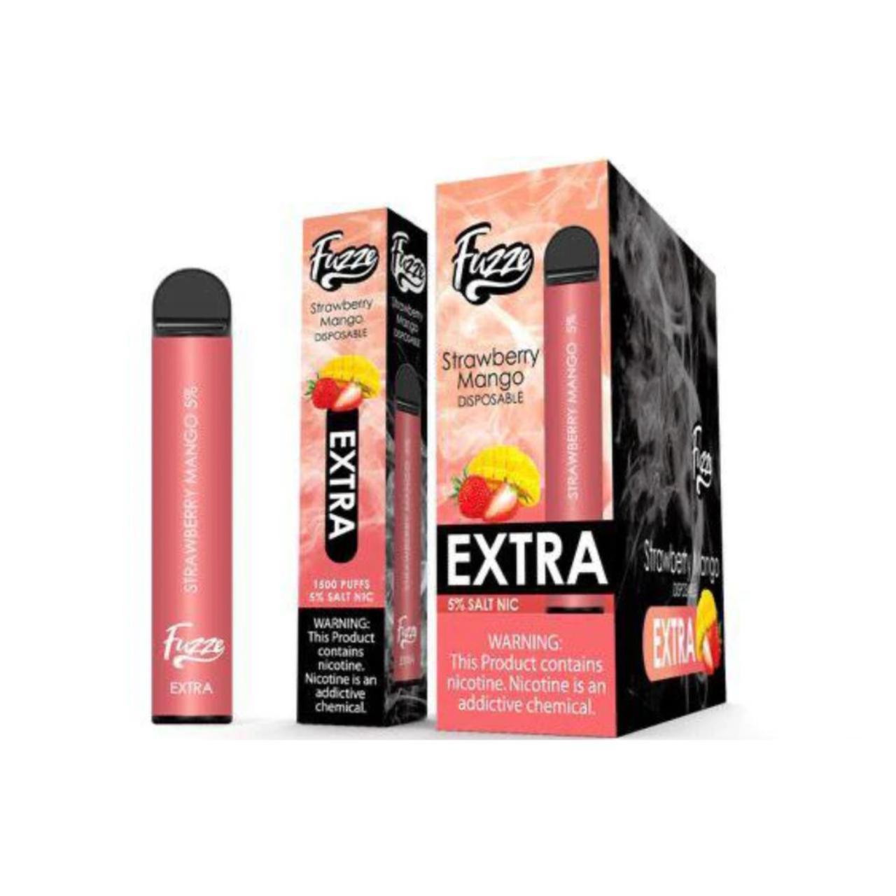 Fuzze Extra 1500 Puff Disposable Strawberry Mango Fuzze Extra 1500 Puff Disposable Strawberry Mango