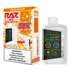Geek Vape Raz RX 50K Puff Disposable code white