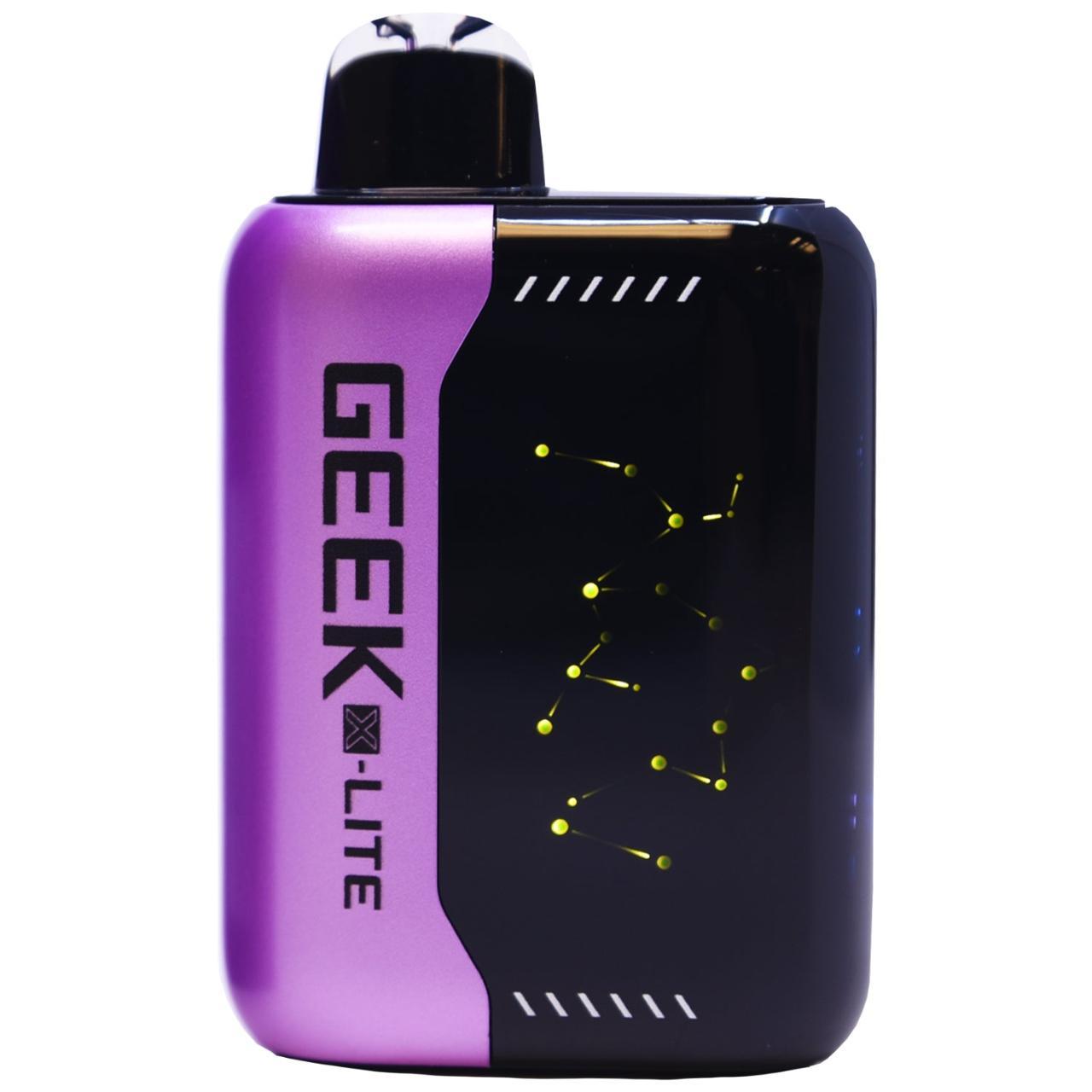 Geek X-Lite 50K Puff Disposable-Raspberry Peach Lime Geek X-Lite 50K Puff Disposable-Raspberry Peach Lime
