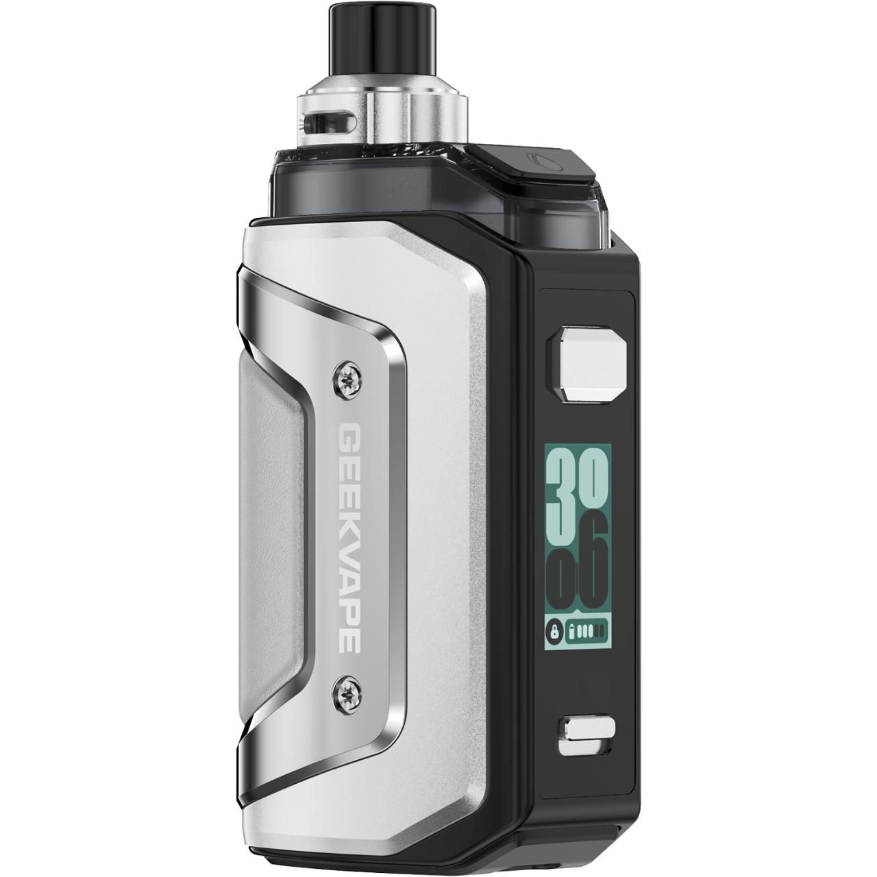 GeekVape Aegis Hero 5 Kit-Steel Silver GeekVape Aegis Hero 5 Kit-Steel Silver