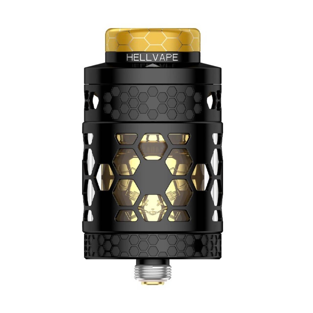 HellVape Dead Rabbit 4 RTA Pro Black Gold HellVape Dead Rabbit 4 RTA Pro Black Gold