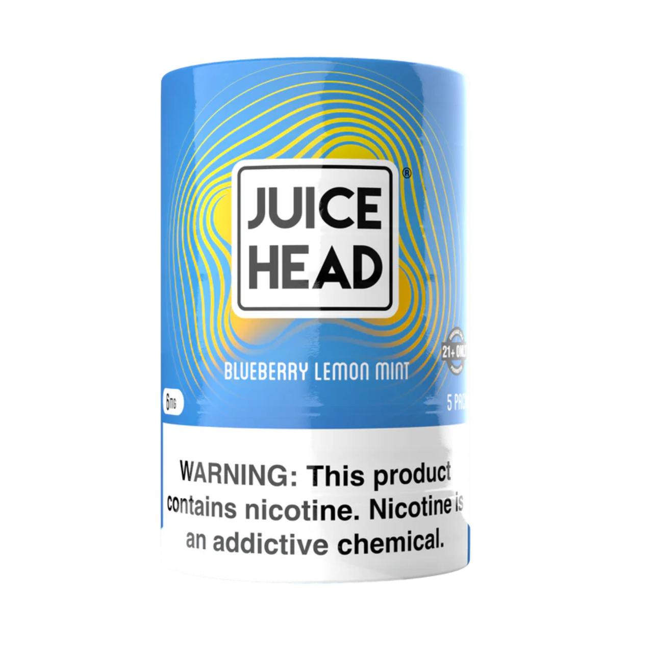 Juice Head Nicotine Pouches 5PK-Blueberry Lemon Mint Juice Head Nicotine Pouches 5PK-Blueberry Lemon Mint