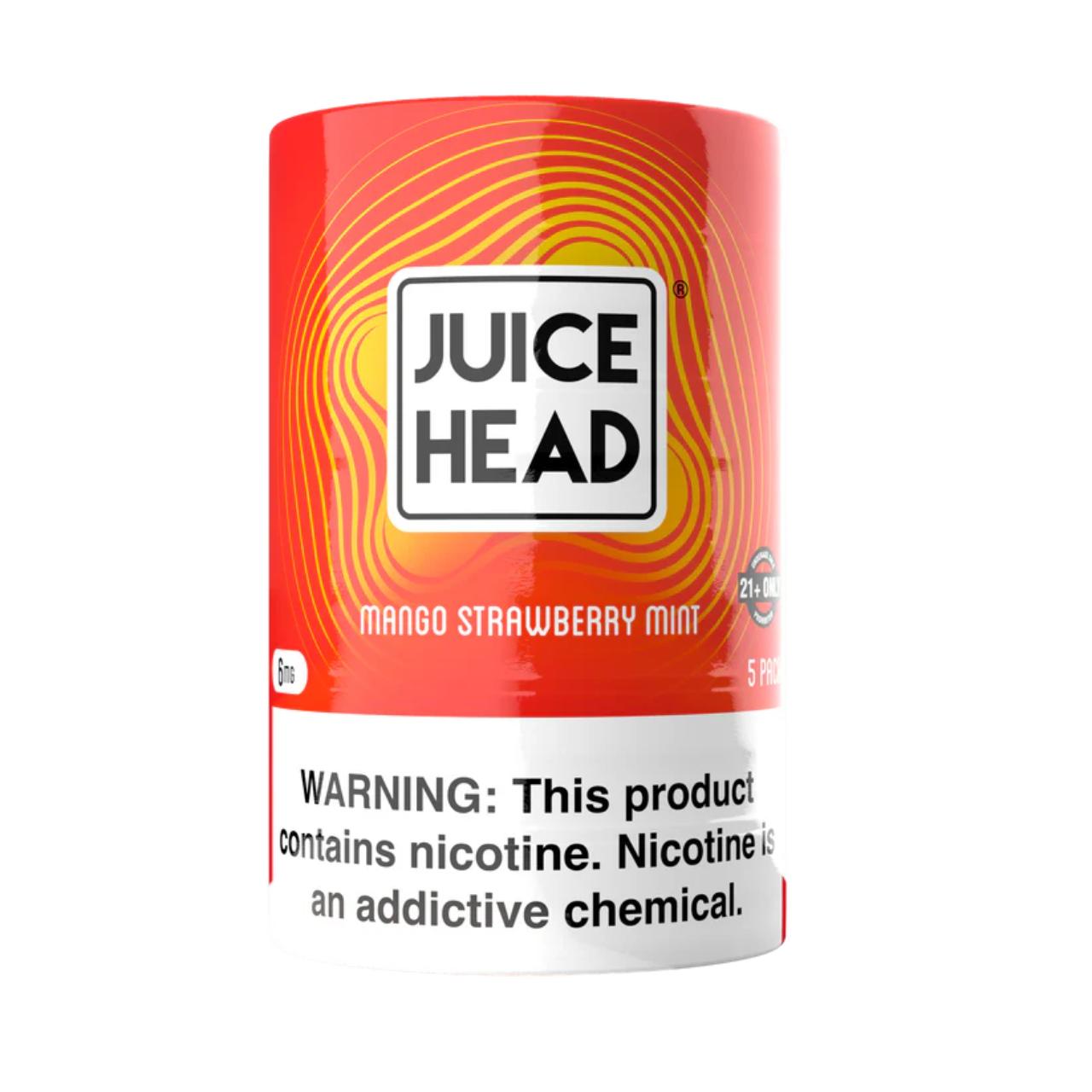 Juice Head Nicotine Pouches 5PK-Mango Strawberry Mint Juice Head Nicotine Pouches 5PK-Mango Strawberry Mint