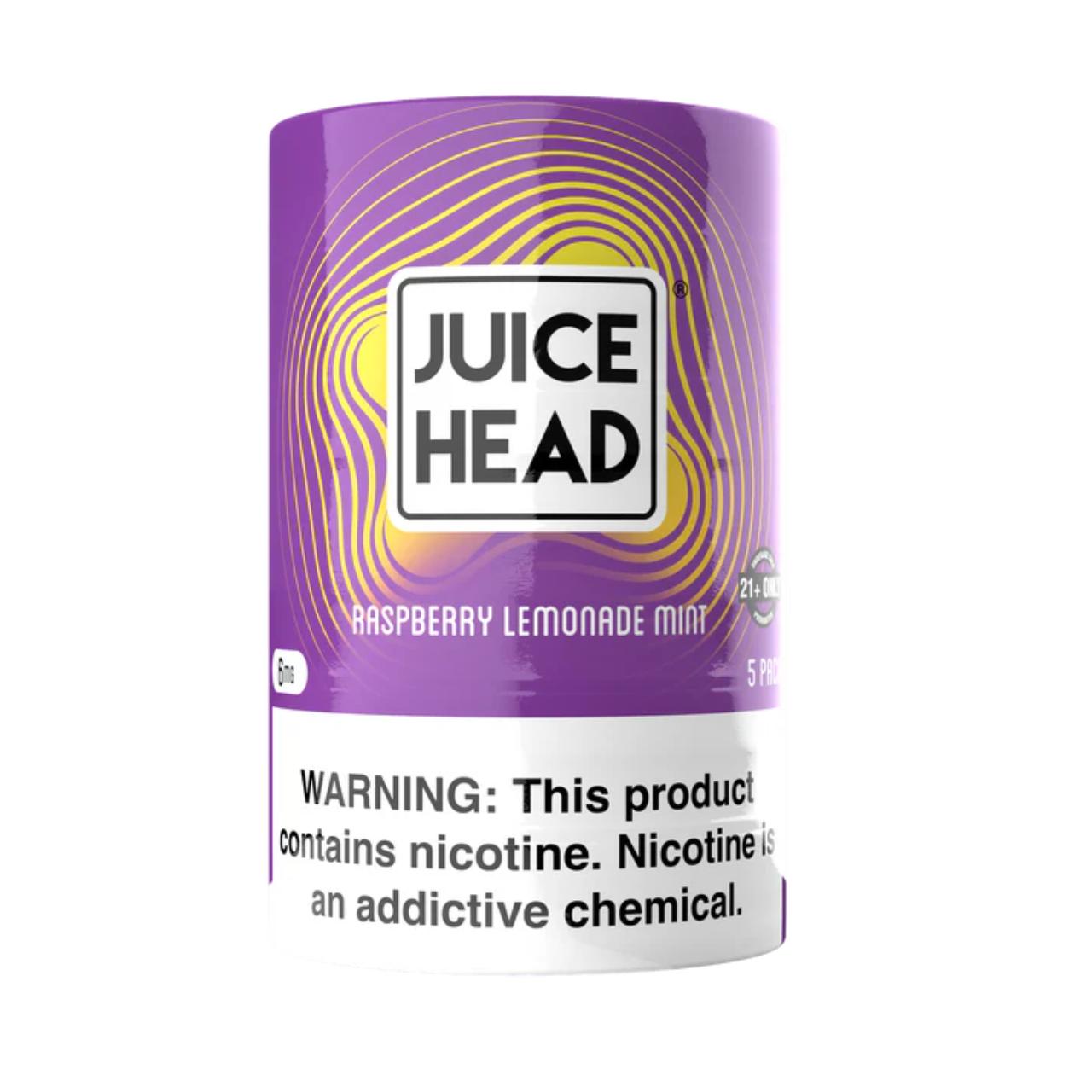Juice Head Nicotine Pouches 5PK-Raspberry Lemonade Mint Juice Head Nicotine Pouches 5PK-Raspberry Lemonade Mint