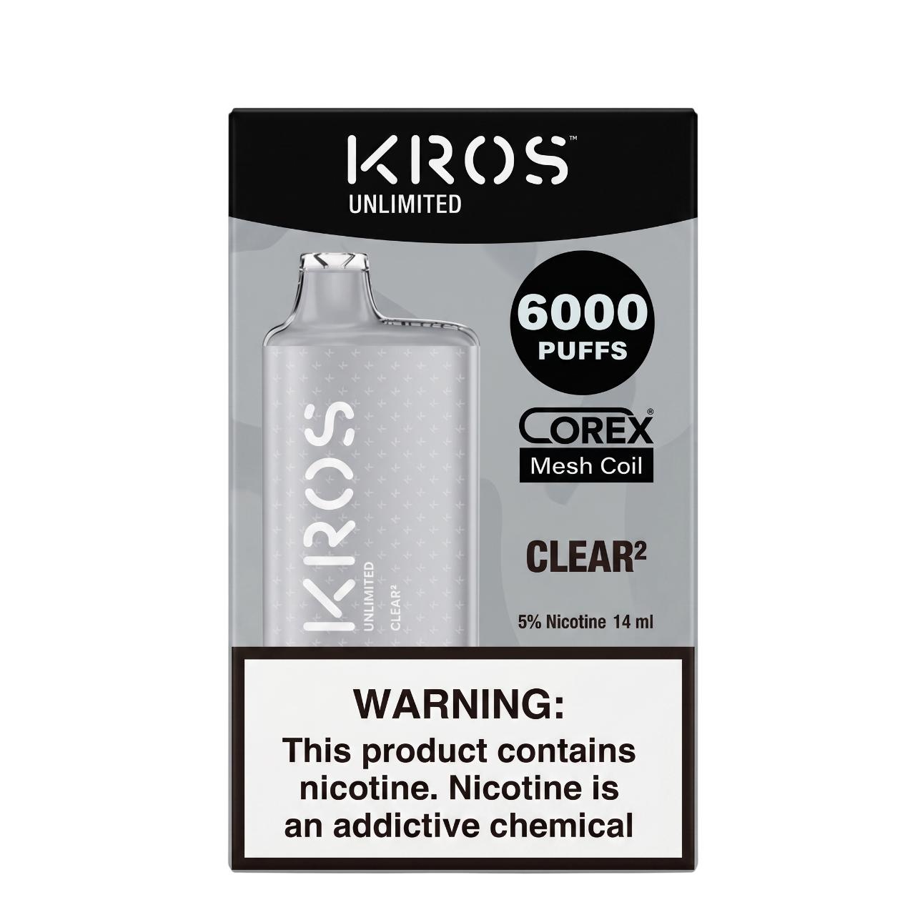 KROS Unlimited 6000 Disposable