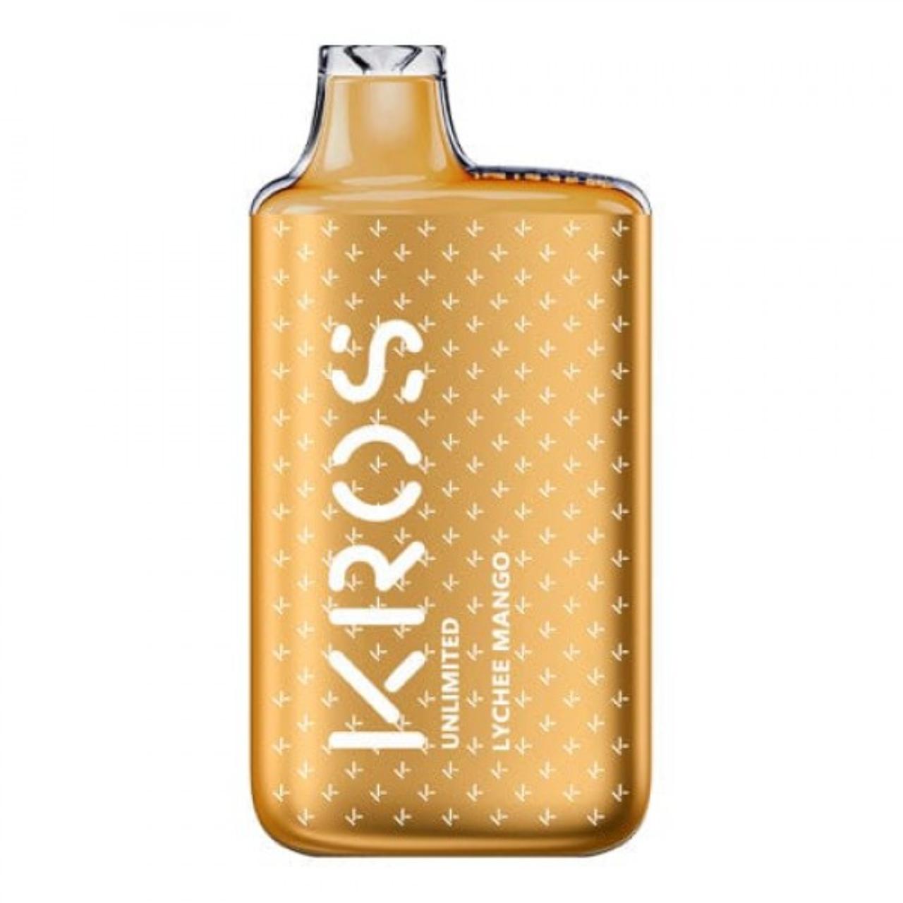 KROS Unlimited 6000 Disposable-Lychee Mango