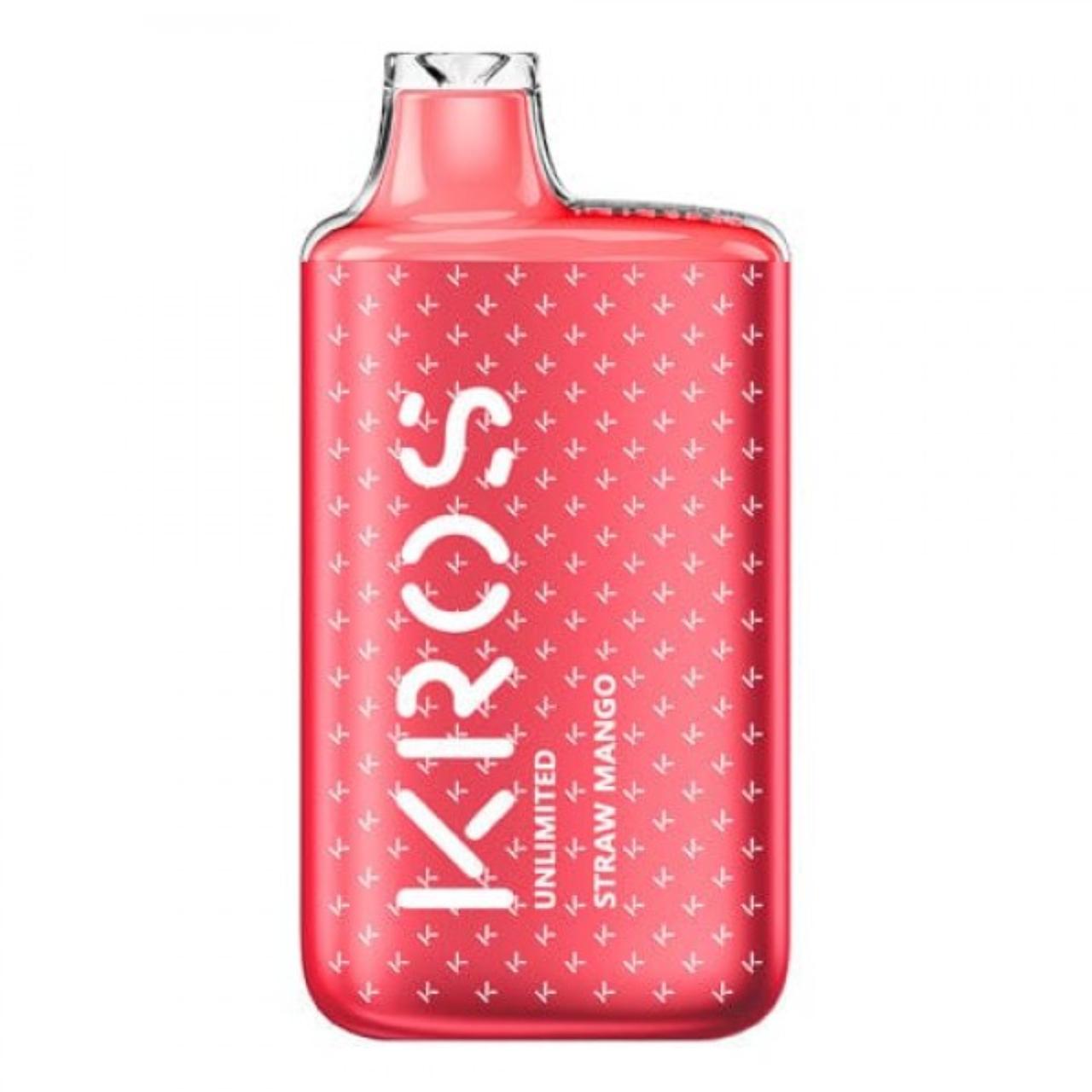 KROS Unlimited 6000 Disposable-Straw Mango