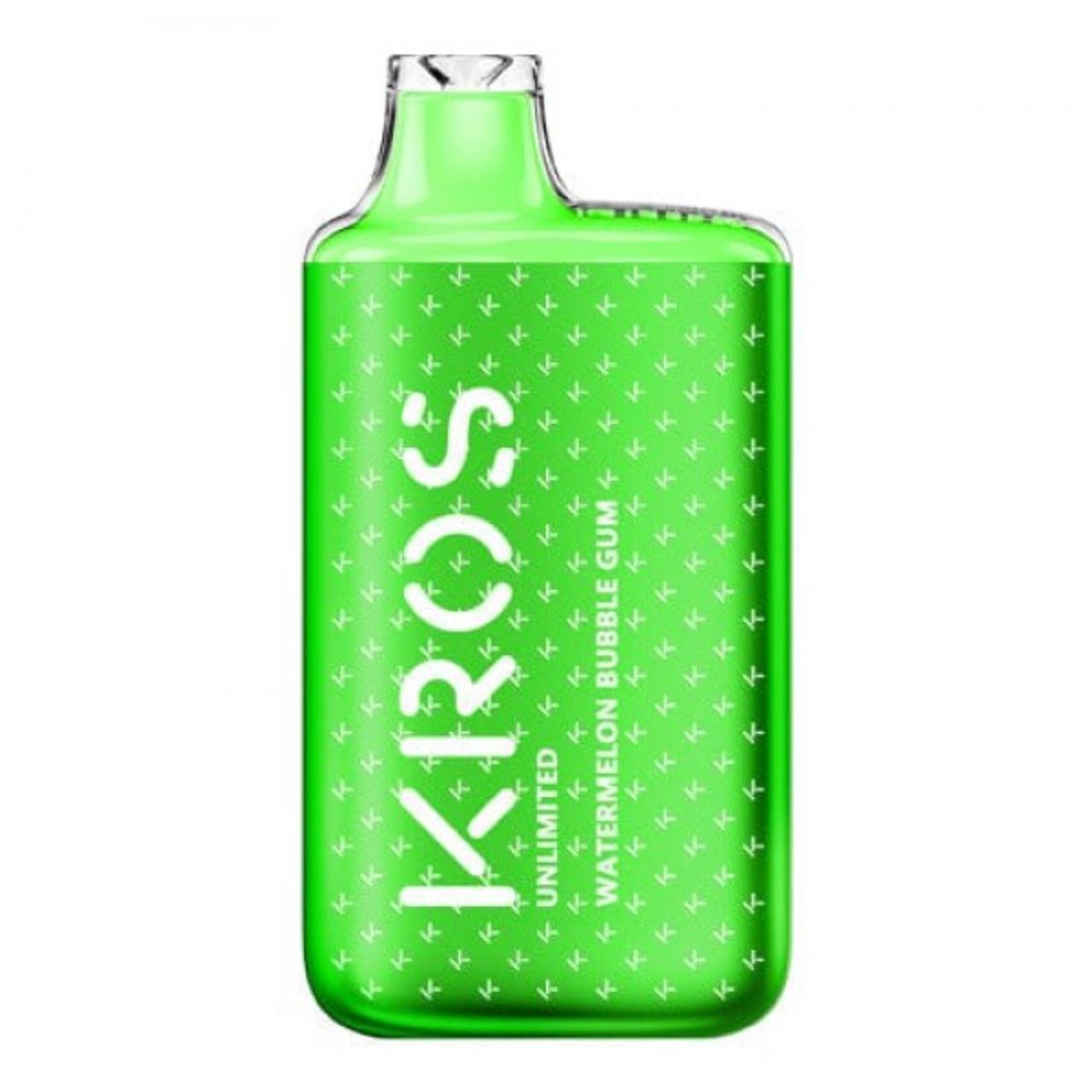 KROS Unlimited 6000 Disposable-Watermelon Bubble Gum