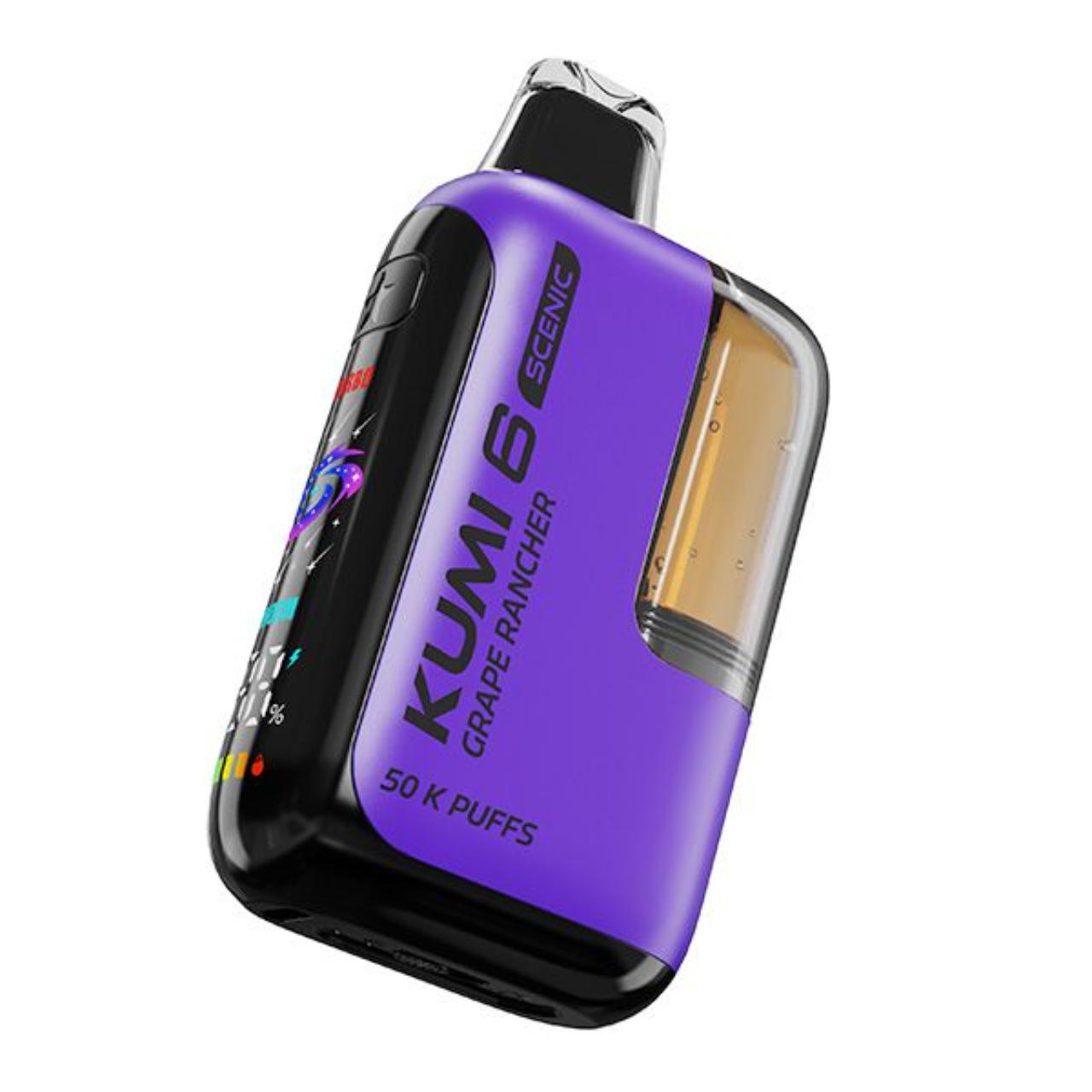 KUMI 6 Scenic 50K Puff Disposable-Grape Rancher