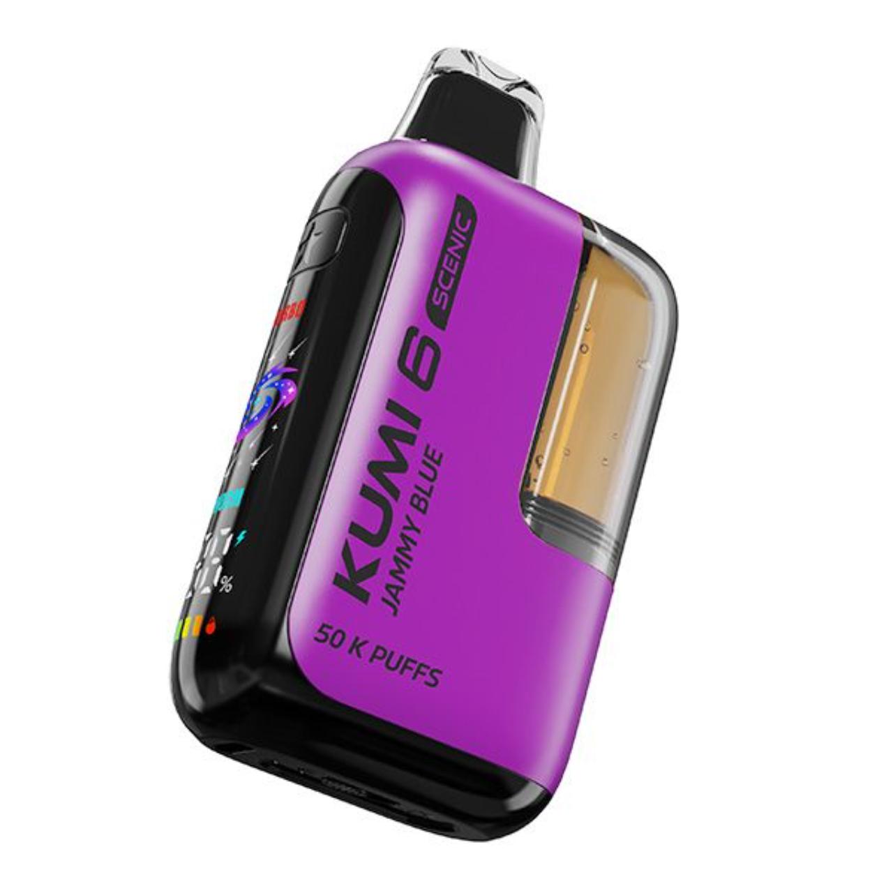 KUMI 6 Scenic 50K Puff Disposable-Jammy Blue