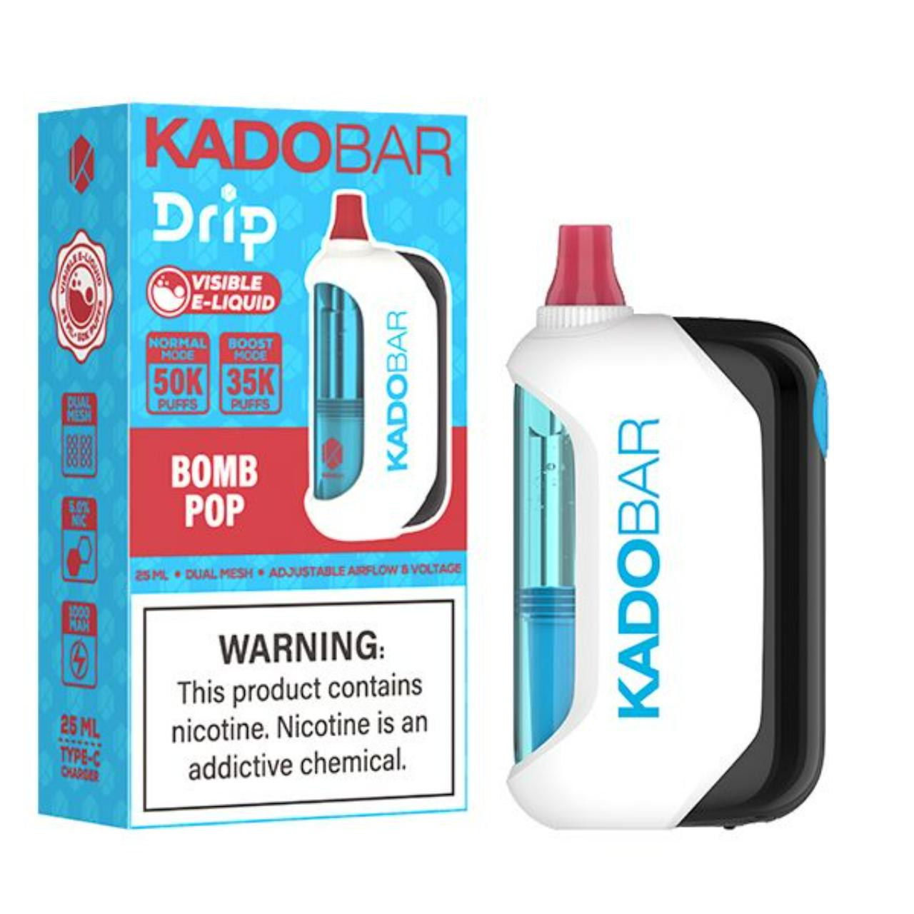KadoBar Drip 50K Puff Disposable Bomb Pop KadoBar Drip 50K Puff Disposable Bomb Pop