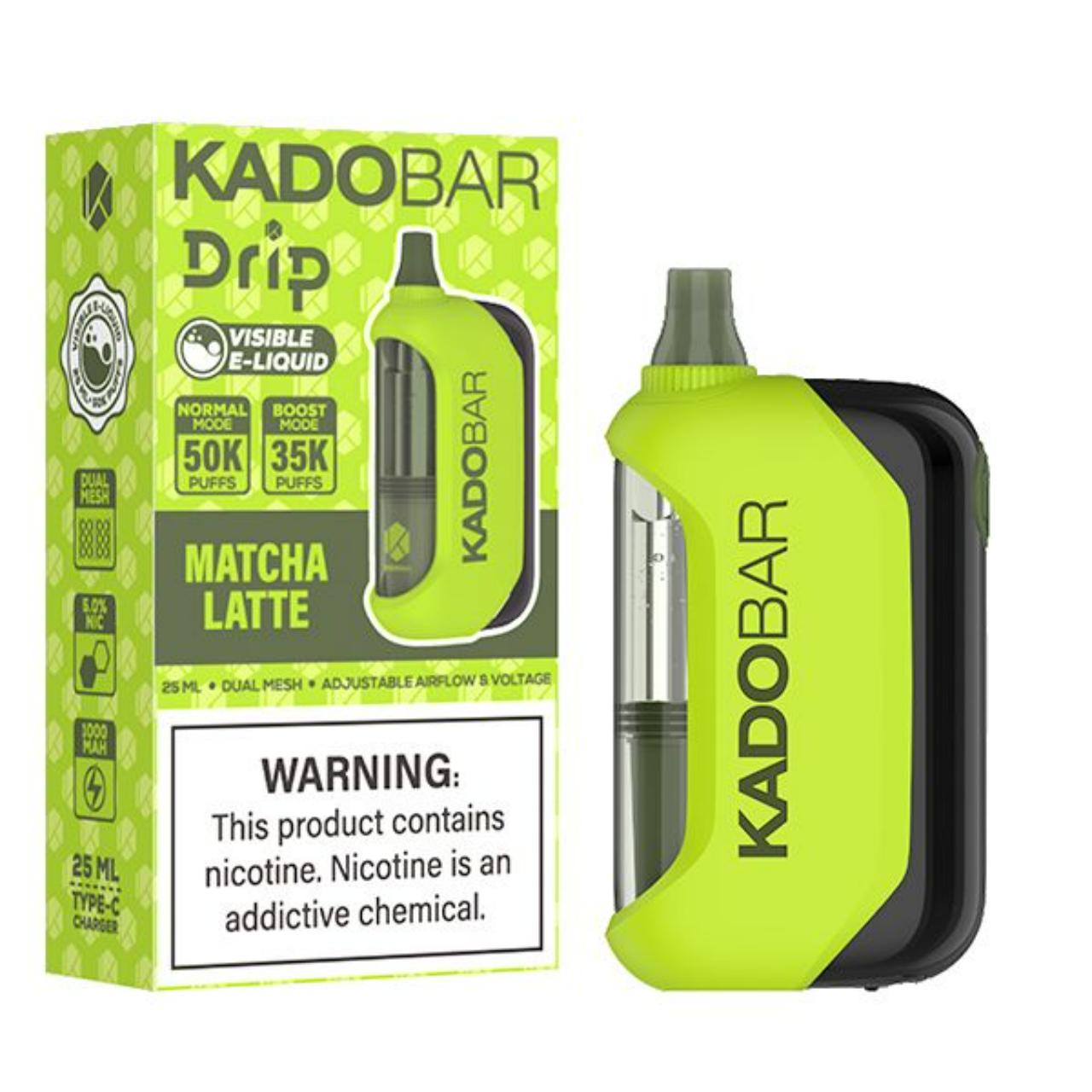 KadoBar Drip 50K Puff Disposable Matcha Latte KadoBar Drip 50K Puff Disposable Matcha Latte