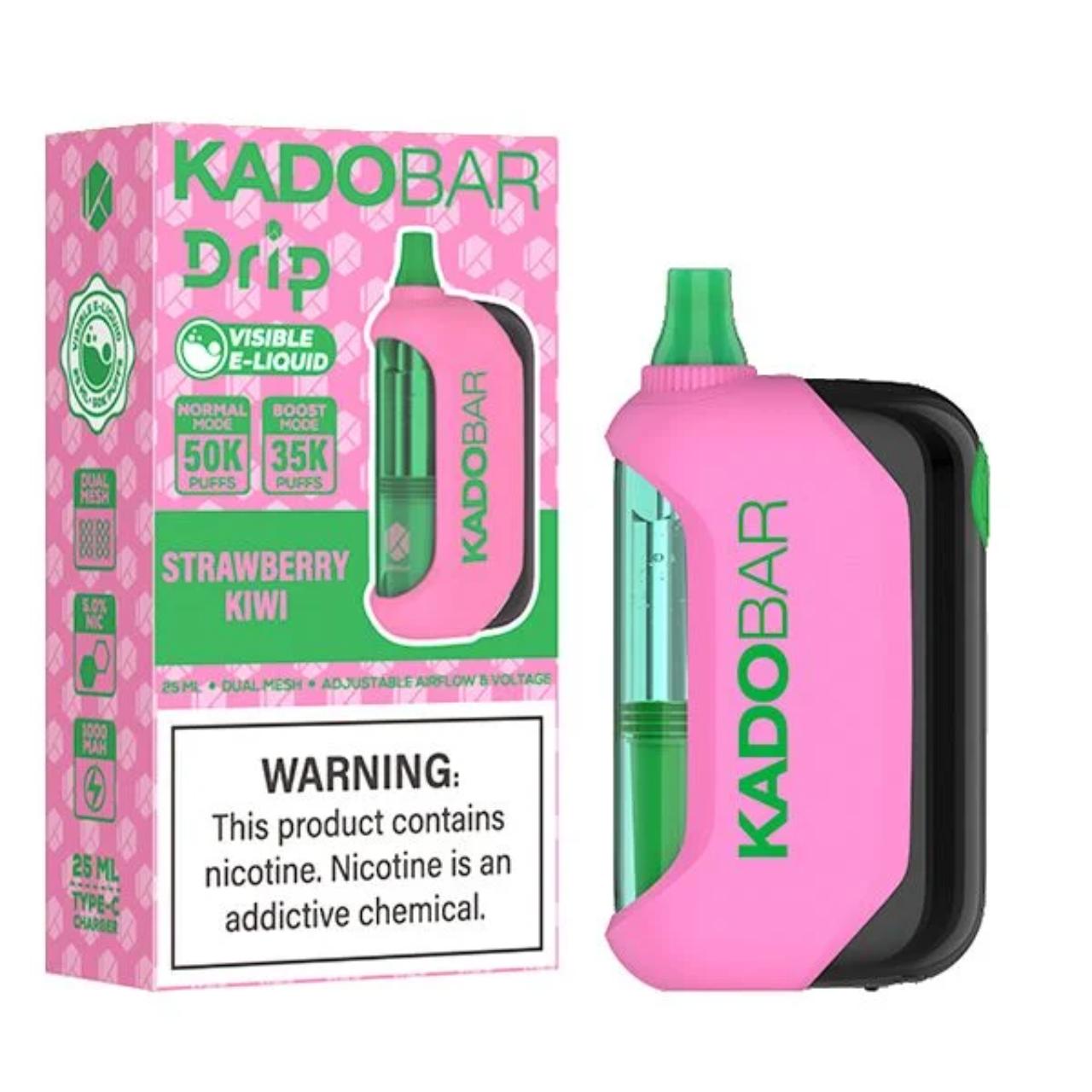KadoBar Drip 50K Puff Disposable Strawberry Kiwi KadoBar Drip 50K Puff Disposable Strawberry Kiwi