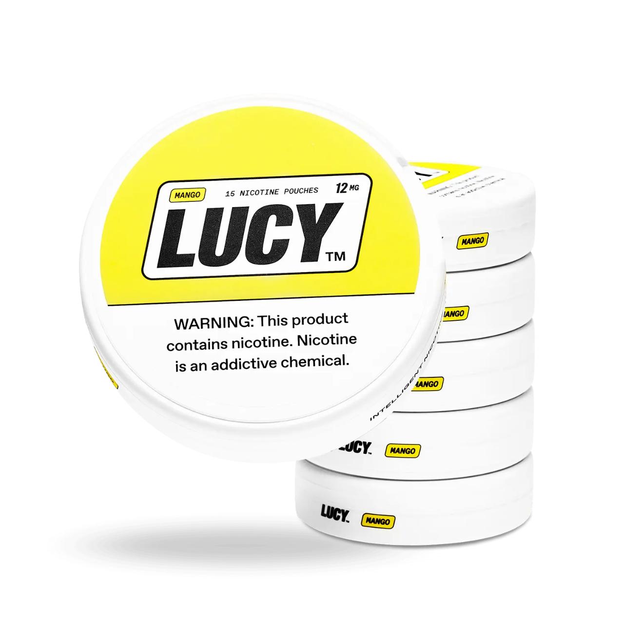 Lucy Nicotine Pouches - 5PK Mango - 12MG