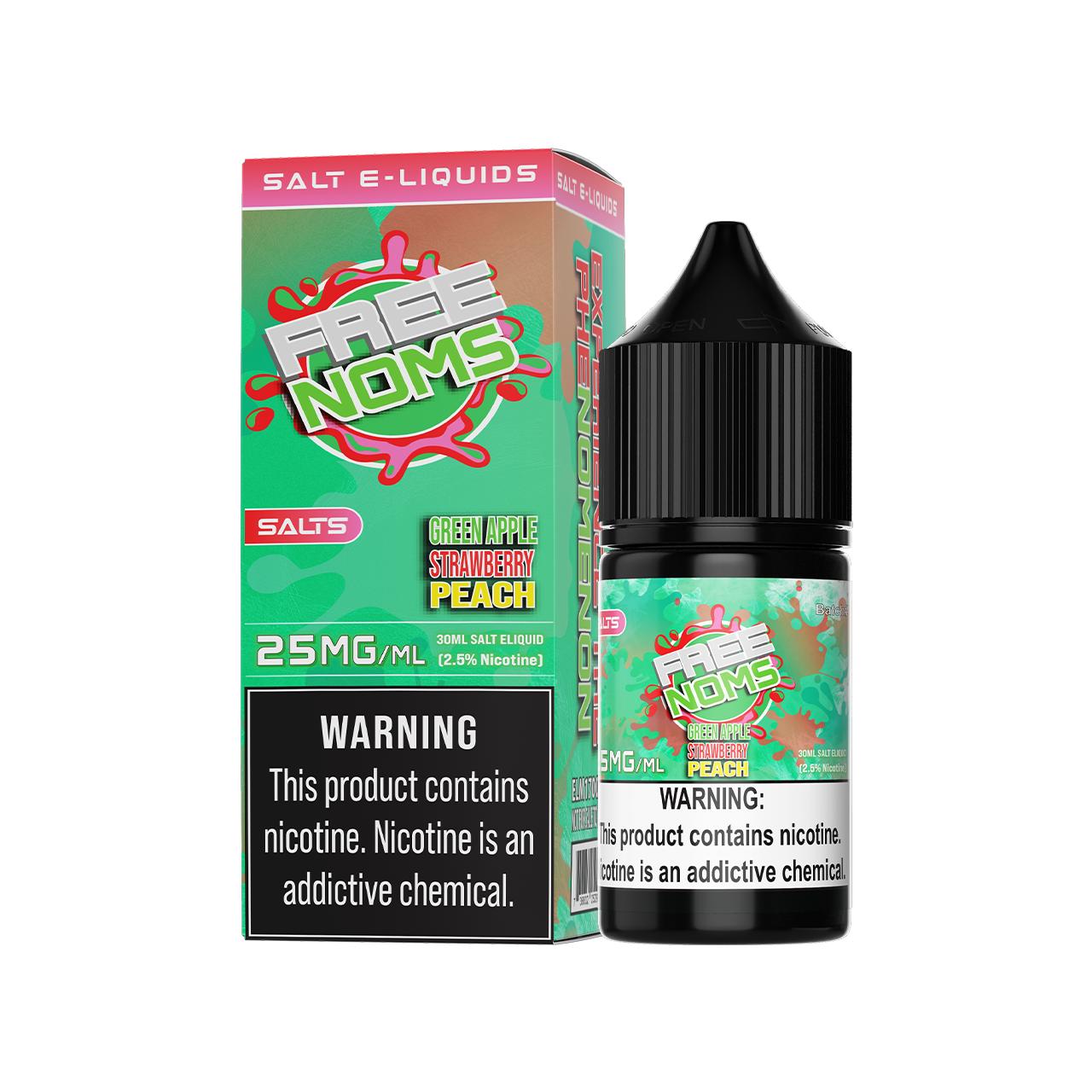 NomEnon Salt 30ml E-Juice Green-Apple-Strawberry 25mg