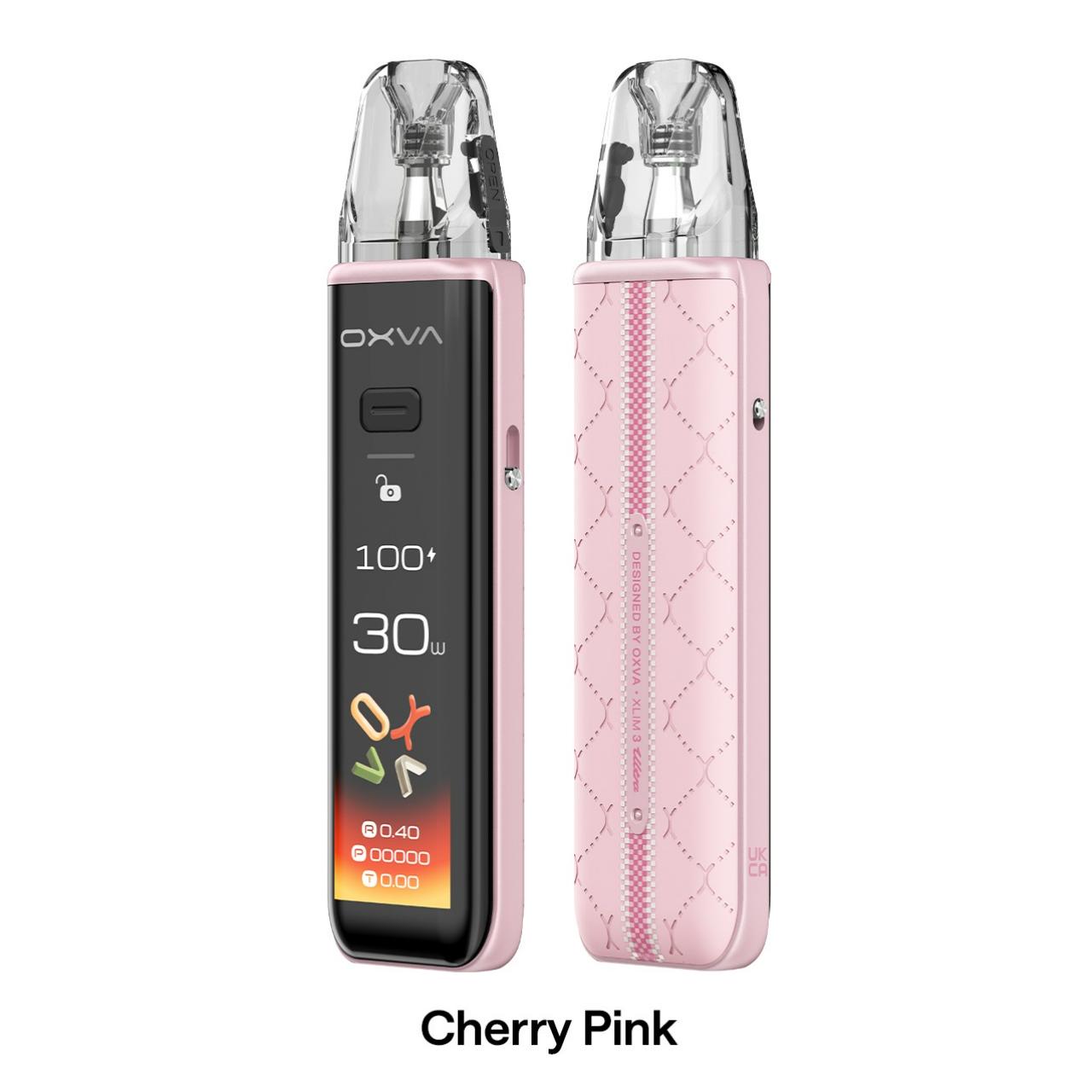 OXVA Xlim 3 Ultra Kit Cherry Pink OXVA Xlim 3 Ultra Kit Cherry Pink