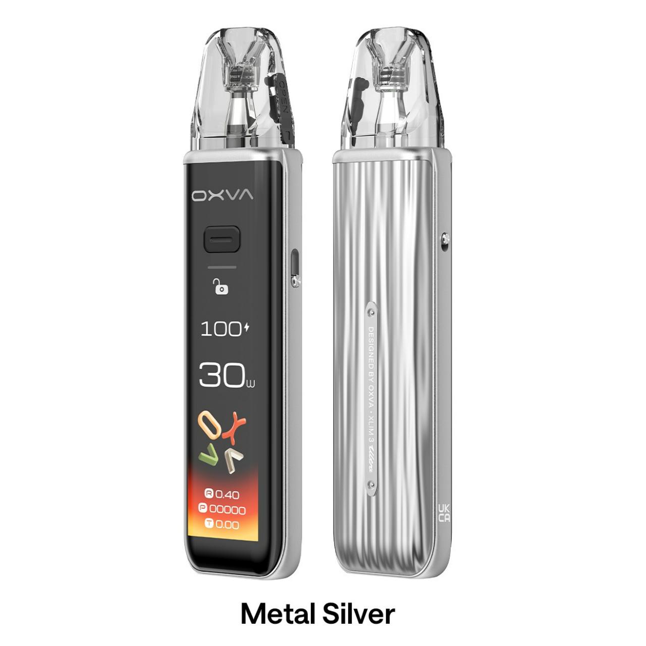 OXVA Xlim 3 Ultra Kit Metal Silver OXVA Xlim 3 Ultra Kit Metal Silver