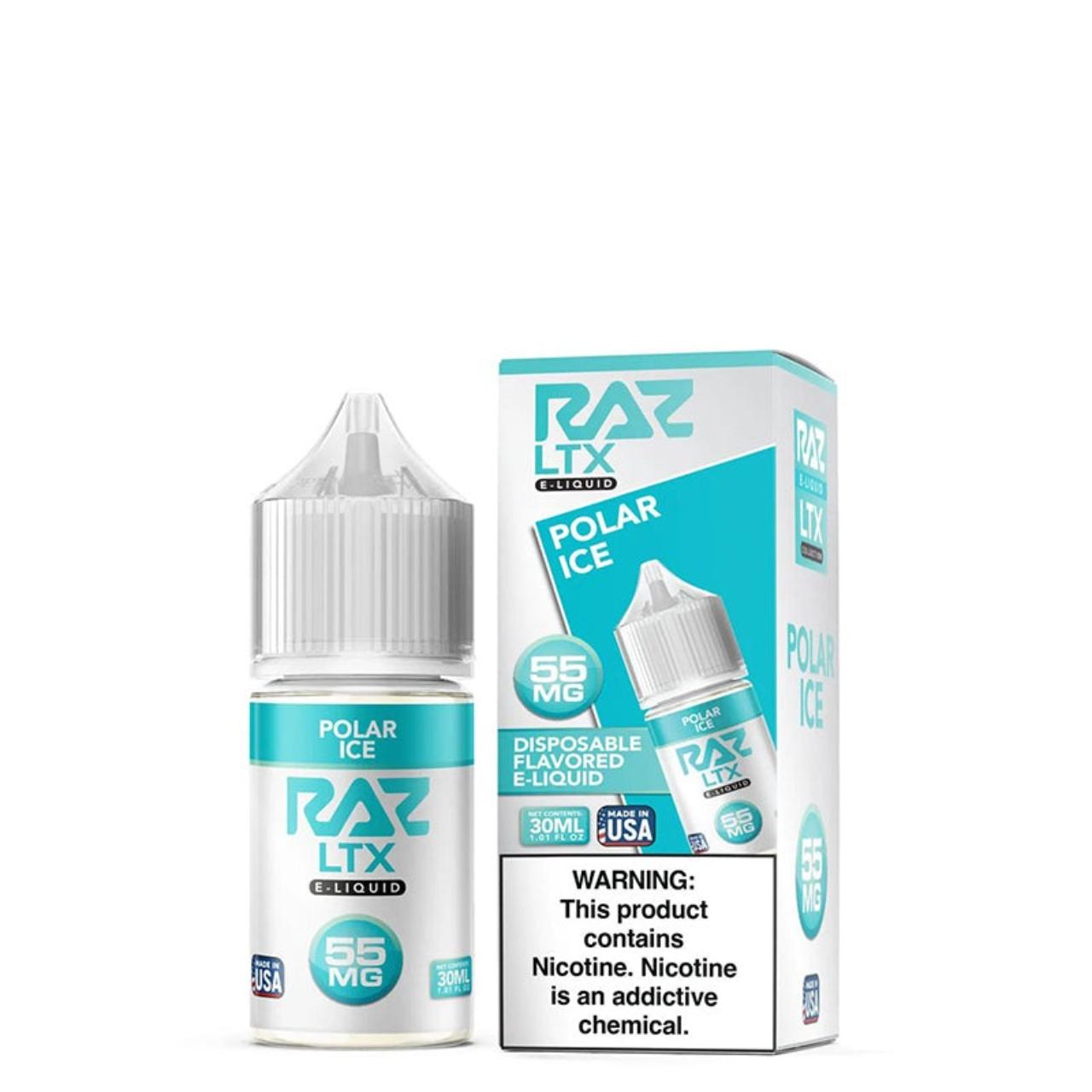 Pod Juice X Raz LTX Polar Ice Tobacco Free Nicotine 30ml Salt E-Juice Pod Juice X Raz LTX Polar Ice Tobacco Free Nicotine 30ml Salt E-Juice