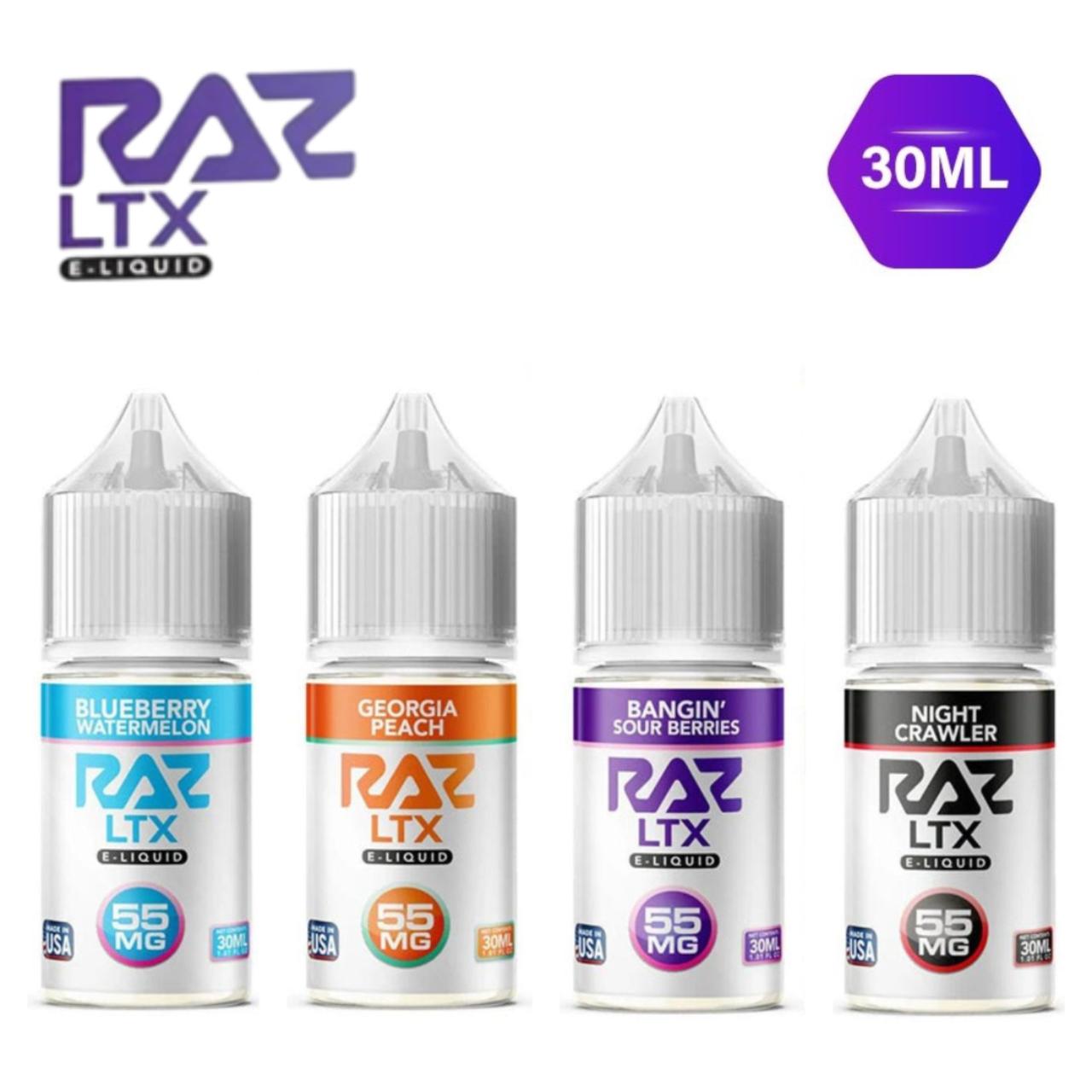 Pod Juice X Raz LTX Tobacco Free Nicotine 30ml Salt E-Juice Pod Juice X Raz LTX Tobacco Free Nicotine 30ml Salt E-Juice