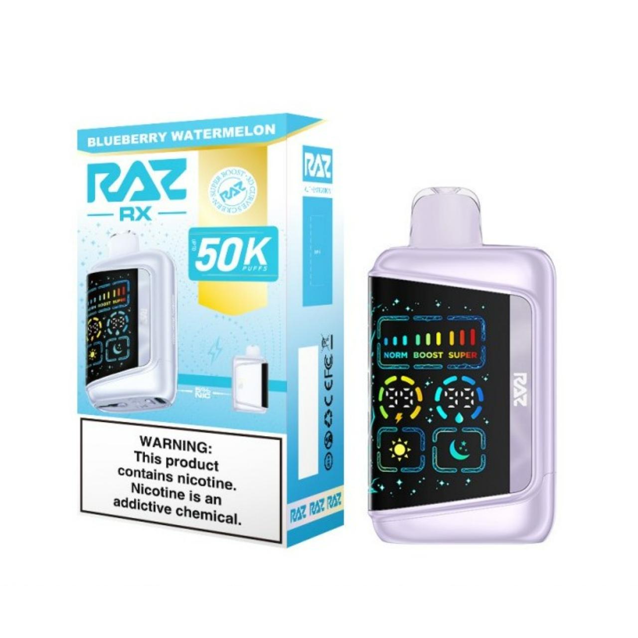 RAZ RX 50K Puff Disposable Blueberry Watermelon - Classic Edition RAZ RX 50K Puff Disposable Blueberry Watermelon - Classic Edition