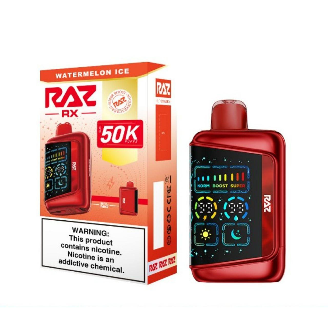 RAZ RX 50K Puff Disposable Watermelon Ice - Classic Edition RAZ RX 50K Puff Disposable Watermelon Ice - Classic Edition