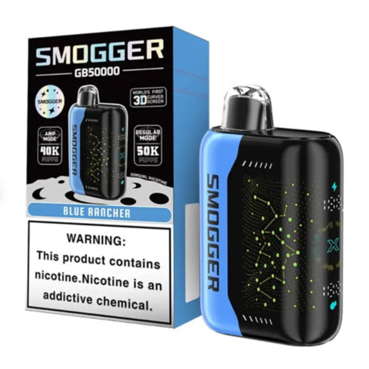 Smogger GB50000 Disposable (50000 Puffs) - blue_rancher Smogger GB50000 Disposable (50000 Puffs) - blue_rancher