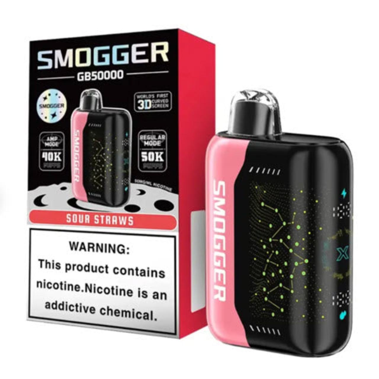 Smogger GB50000 Disposable (50000 Puffs) - sour_straws Smogger GB50000 Disposable (50000 Puffs) - sour_straws
