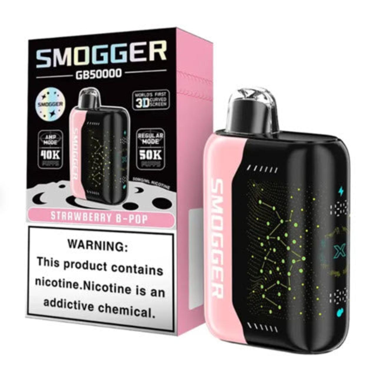 Smogger GB50000 Disposable (50000 Puffs) - strawberry_b_pop Smogger GB50000 Disposable (50000 Puffs) - strawberry_b_pop