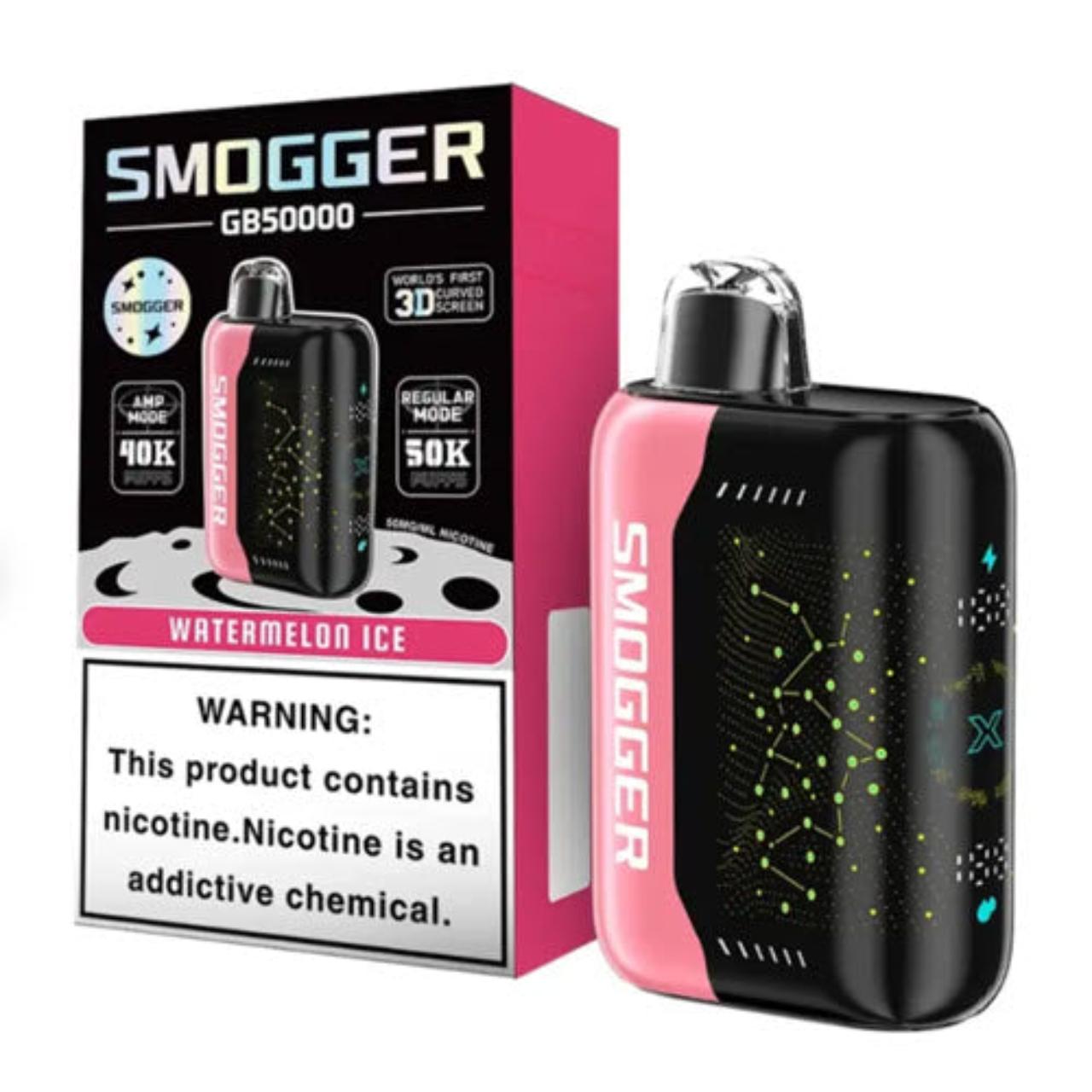 Smogger GB50000 Disposable (50000 Puffs) - watermelon ice Smogger GB50000 Disposable (50000 Puffs) - watermelon ice