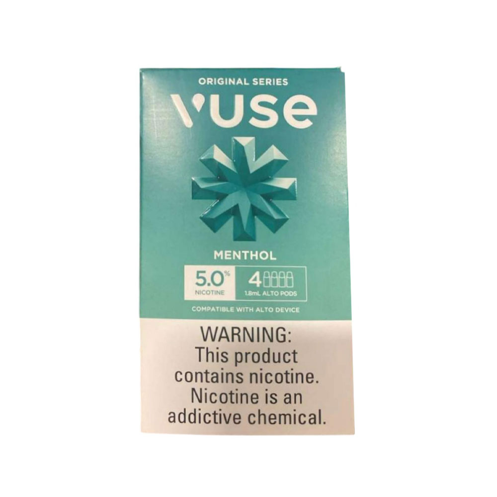 Vuse Alto Prefilled Replacement Pod 1.8ML 5.0% (Pack of 4) Menthol Vuse Alto Prefilled Replacement Pod 1.8ML 5.0% (Pack of 4) Menthol