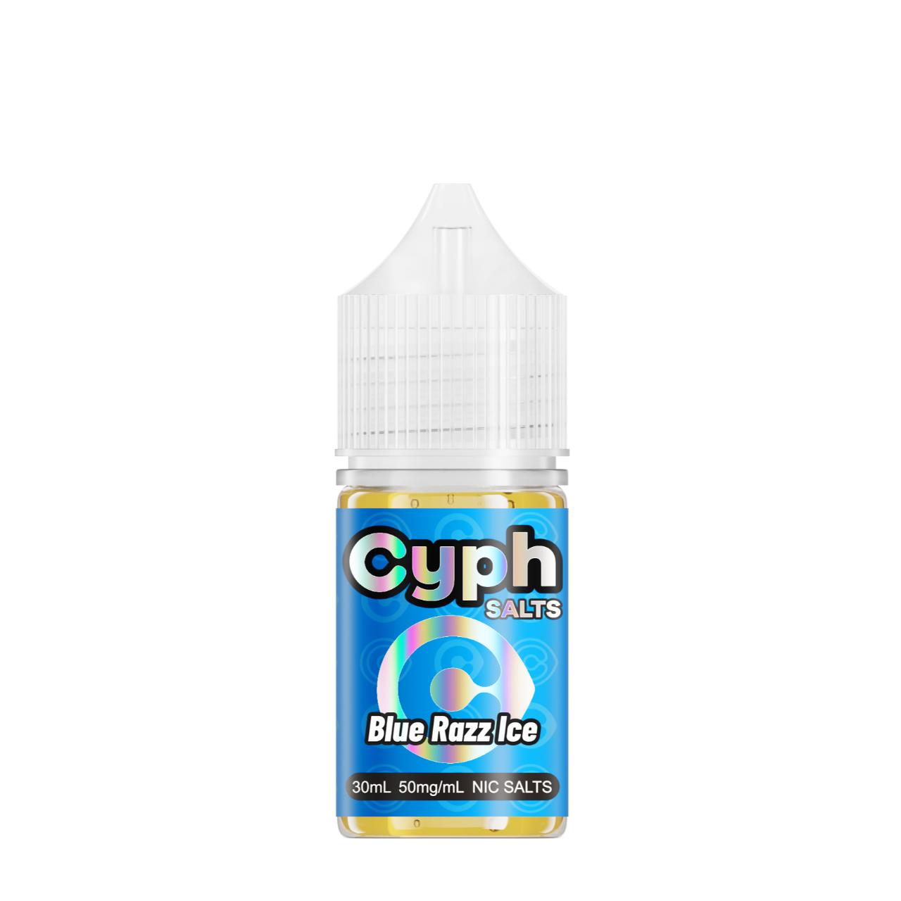 Cyph Salts 30ml Salt E-Juice-Blue Razz Ice Cyph Salts 30ml Salt E-Juice-Blue Razz Ice