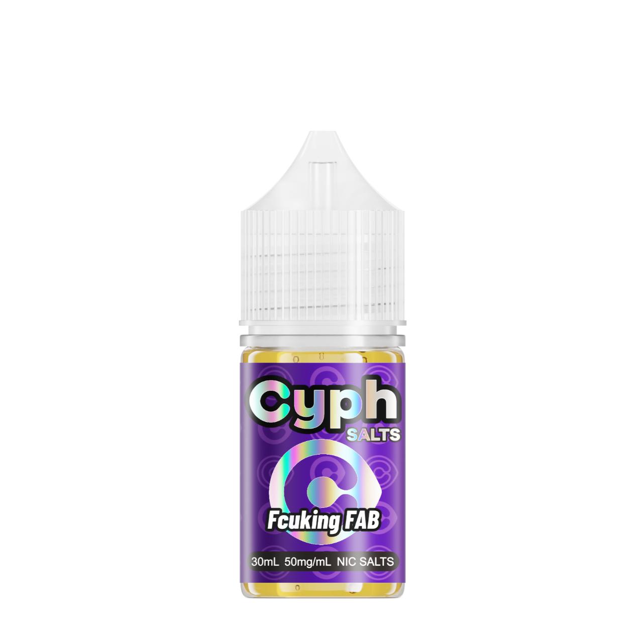 Cyph Salts 30ml Salt E-Juice-Fcuking FAB Cyph Salts 30ml Salt E-Juice-Fcuking FAB