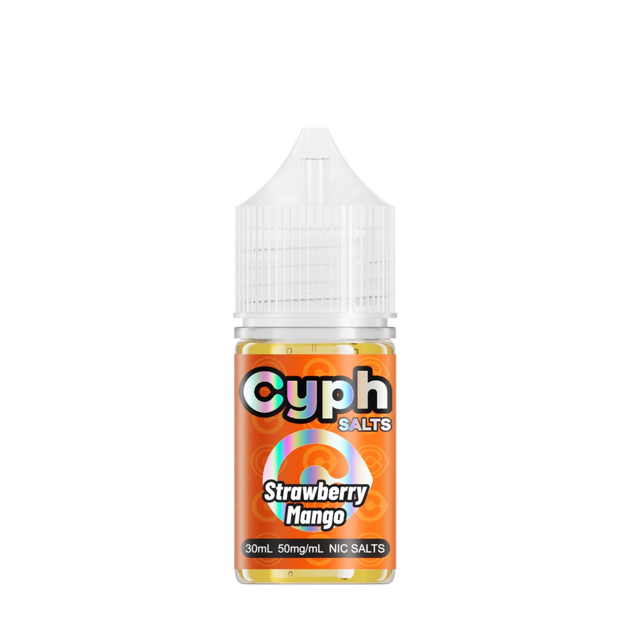 Cyph Salts 30ml Salt E-Juice-Strawberry Mango Cyph Salts 30ml Salt E-Juice-Strawberry Mango