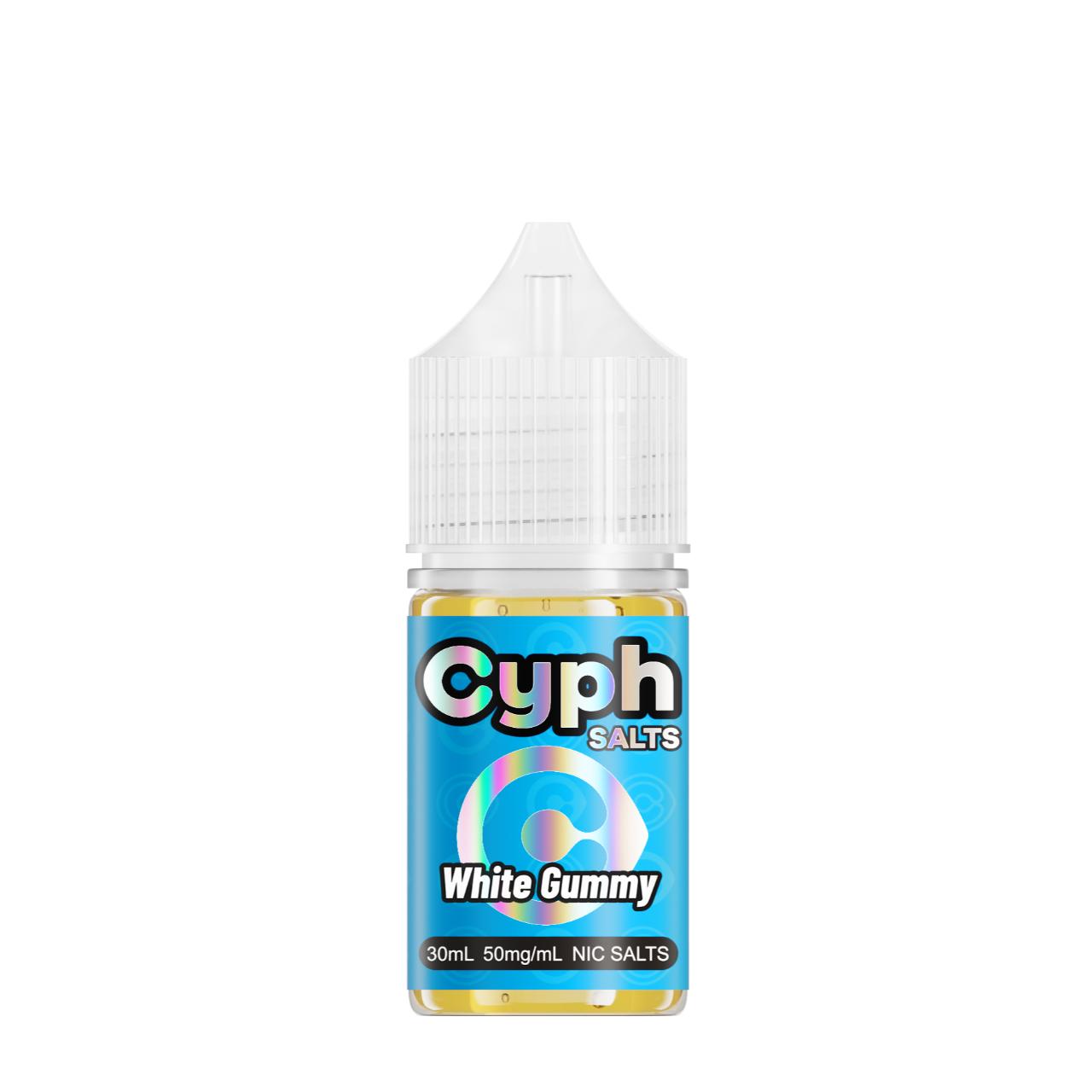 Cyph Salts 30ml Salt E-Juice-White Gummy Cyph Salts 30ml Salt E-Juice-White Gummy