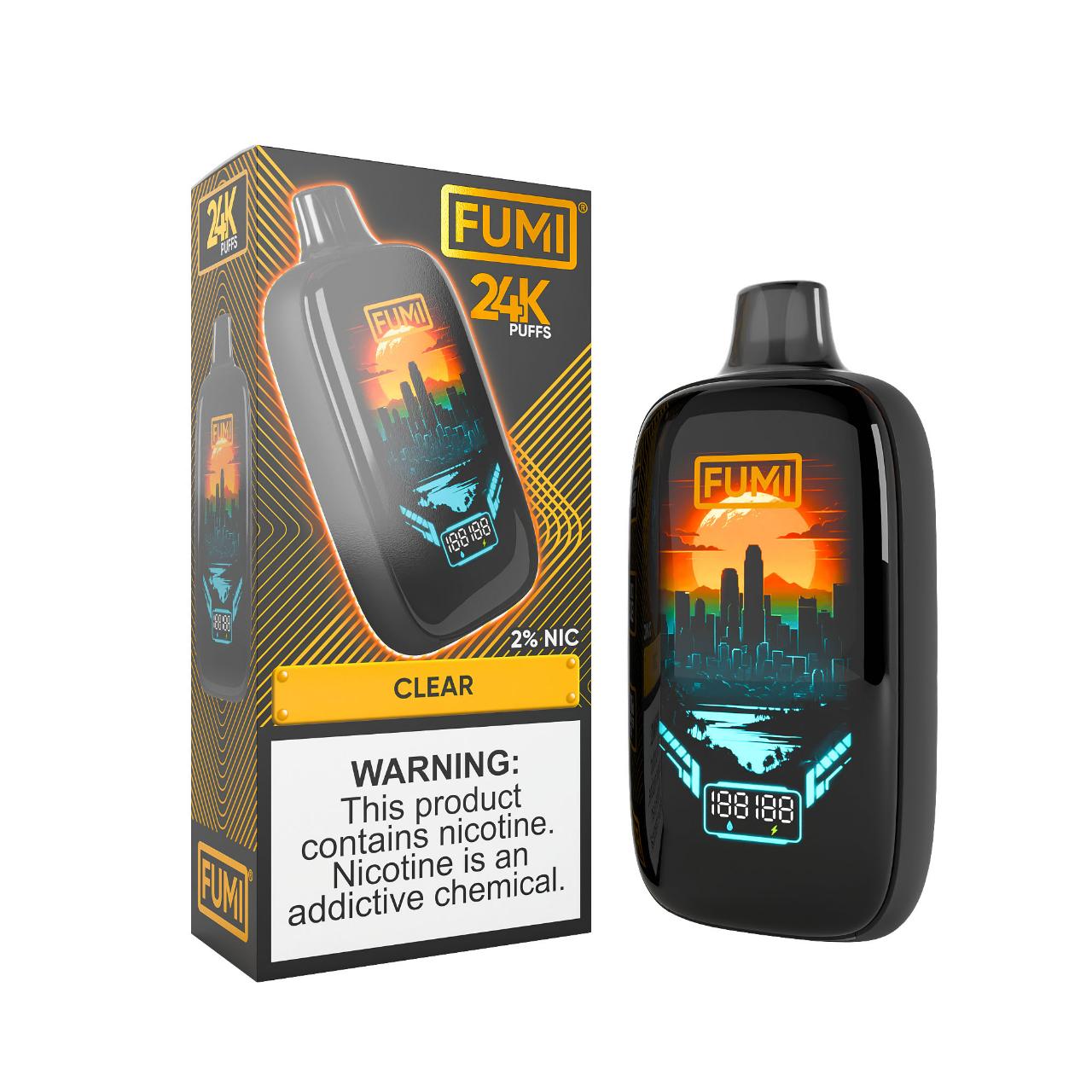 FUMI 24K Puff 2% Disposable Clear FUMI 24K Puff 2% Disposable Clear