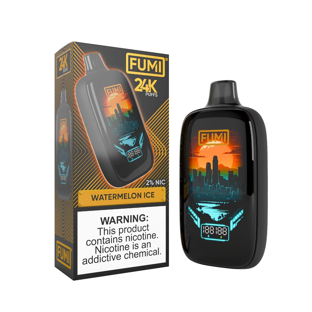 FUMI 24K Puff 2% Disposable Watermelon Ice FUMI 24K Puff 2% Disposable Watermelon Ice