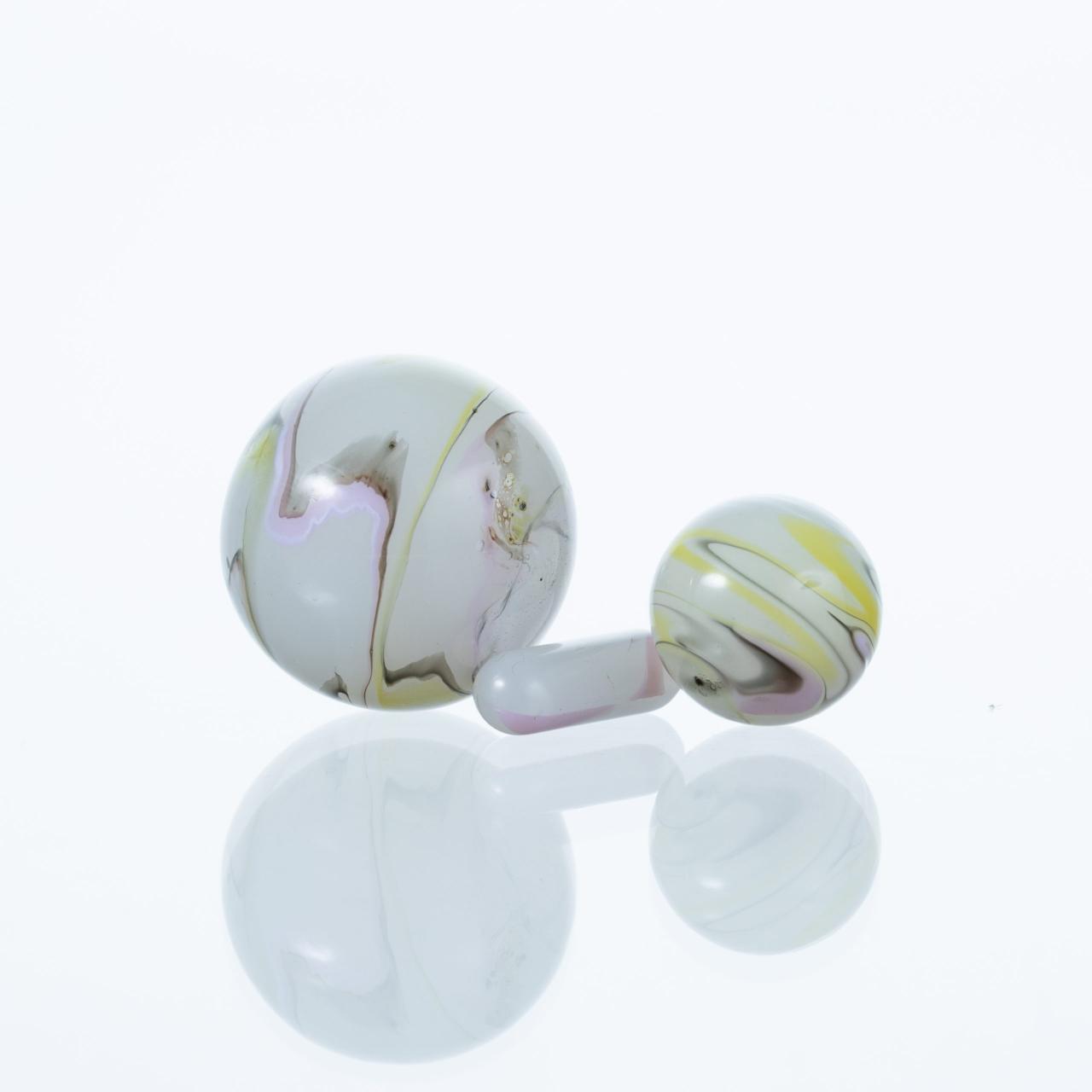 Hillside Glass House Pillar 3PC Marbled Pillar Terp Kit