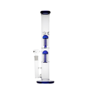 Hillside Water Pipe Double Perc Straight (1)