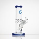 Hillside Water Pipes Beaker 9MM Straight Blue