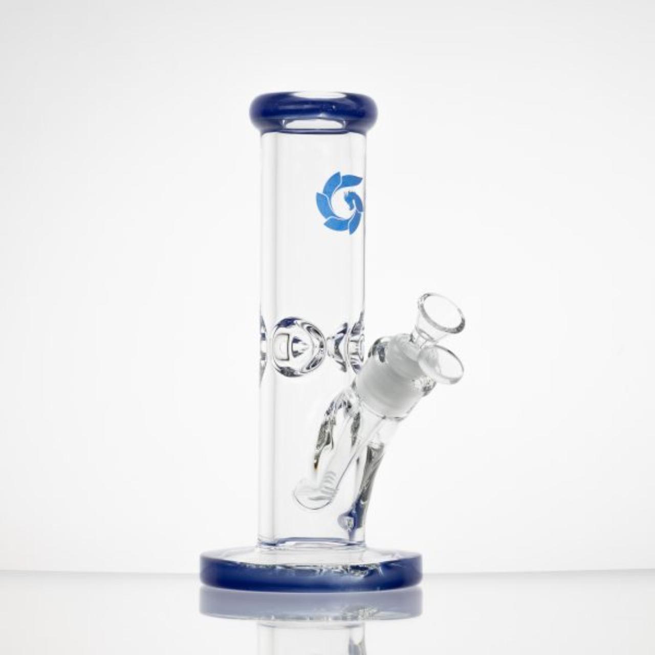 Hillside Water Pipes Beaker 9MM Straight Blue Hillside Water Pipes Beaker 9MM Straight Blue