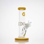 Hillside Water Pipes Beaker 9MM Straight Yellow