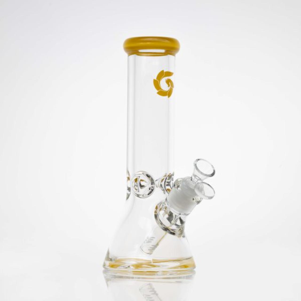 Hillside Water Pipes Beaker 9MM Yellow Hillside Water Pipes Beaker 9MM Yellow