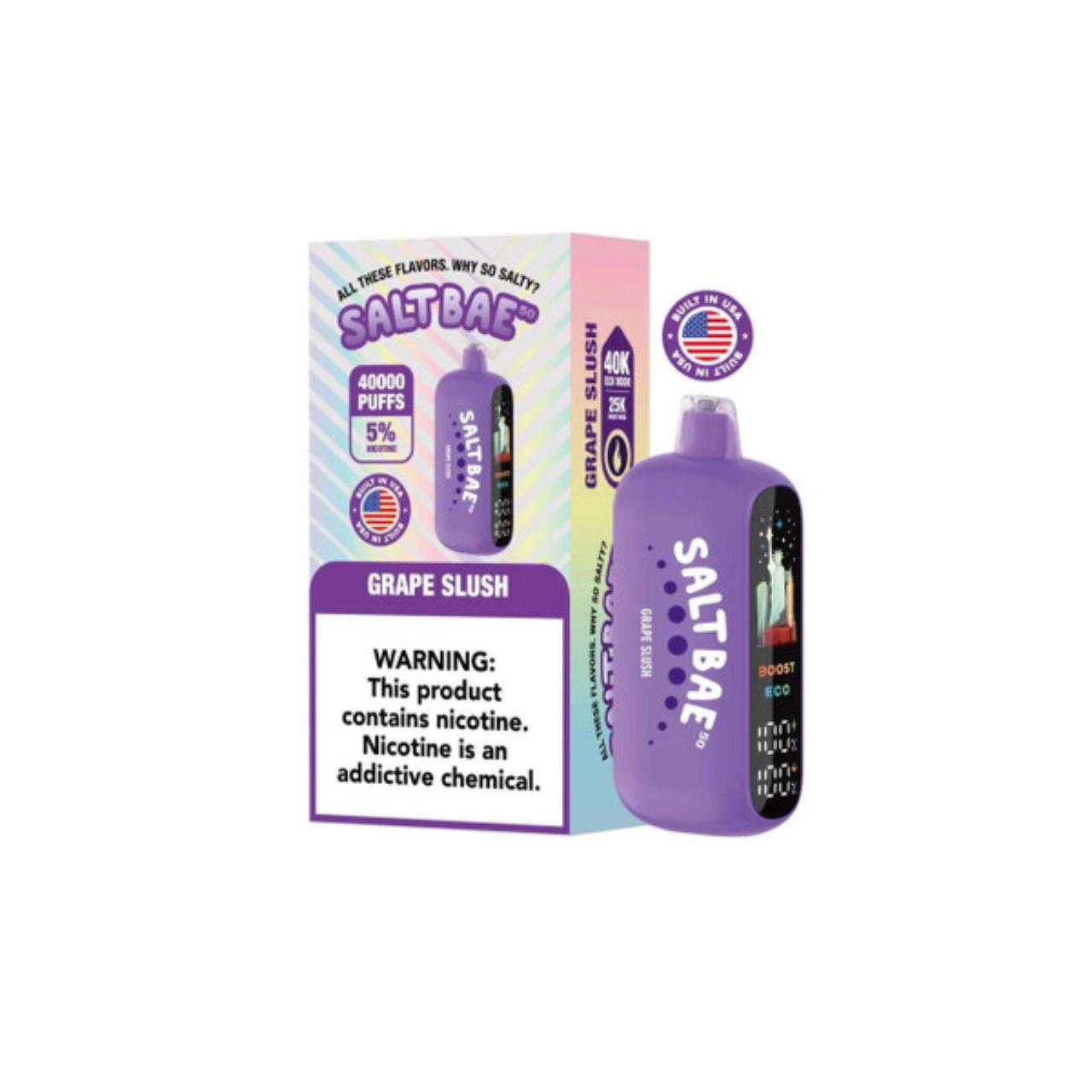 Salt Bae 50 40K Puff Disposable Grape Slush