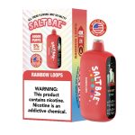Salt Bae 50 40K Puff Disposable rainbow loops