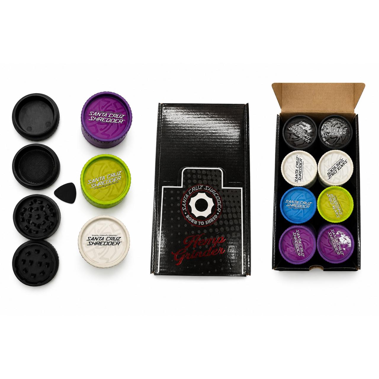 Shred Master Hemp Grinder 4 Piece 16CT Magnetic Shred Master Hemp Grinder 4 Piece 16CT Magnetic
